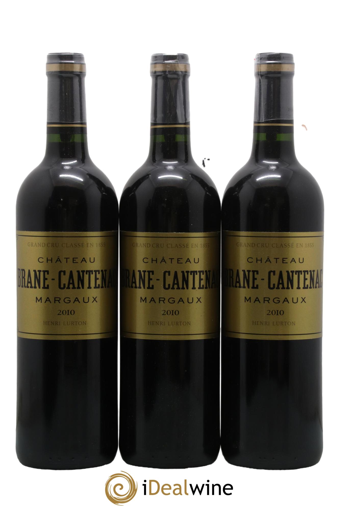 Château Brane Cantenac 2ème Grand Cru Classé 2010 - Lot de 6 bouteilles - 1