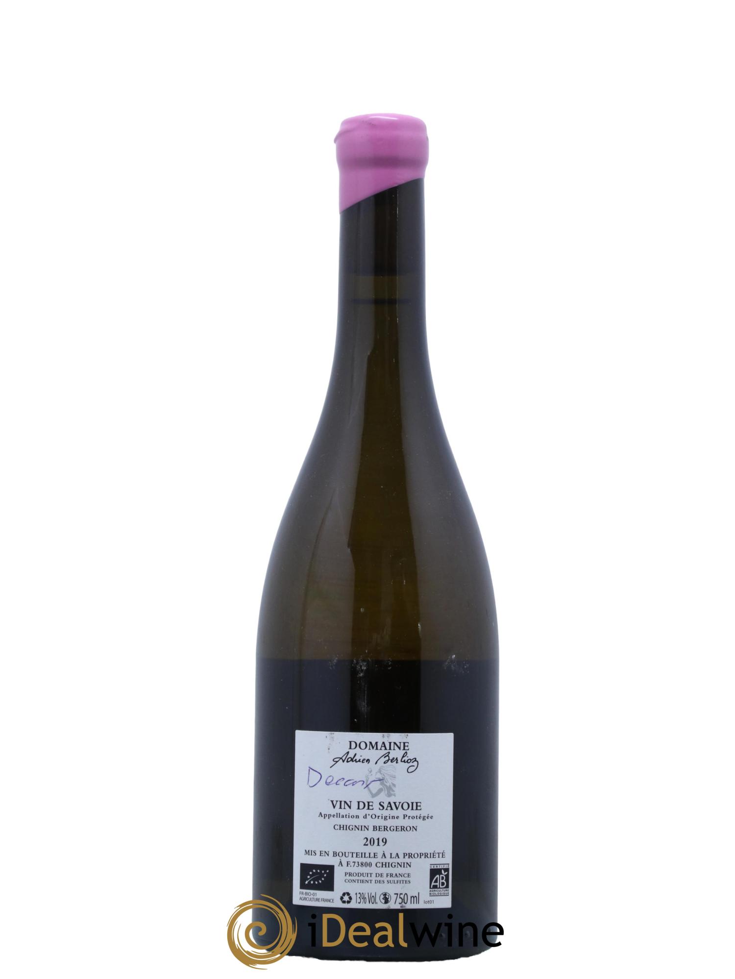 Vin de Savoie Albinum Berlioz 2019 - Lot de 1 bouteille - 1