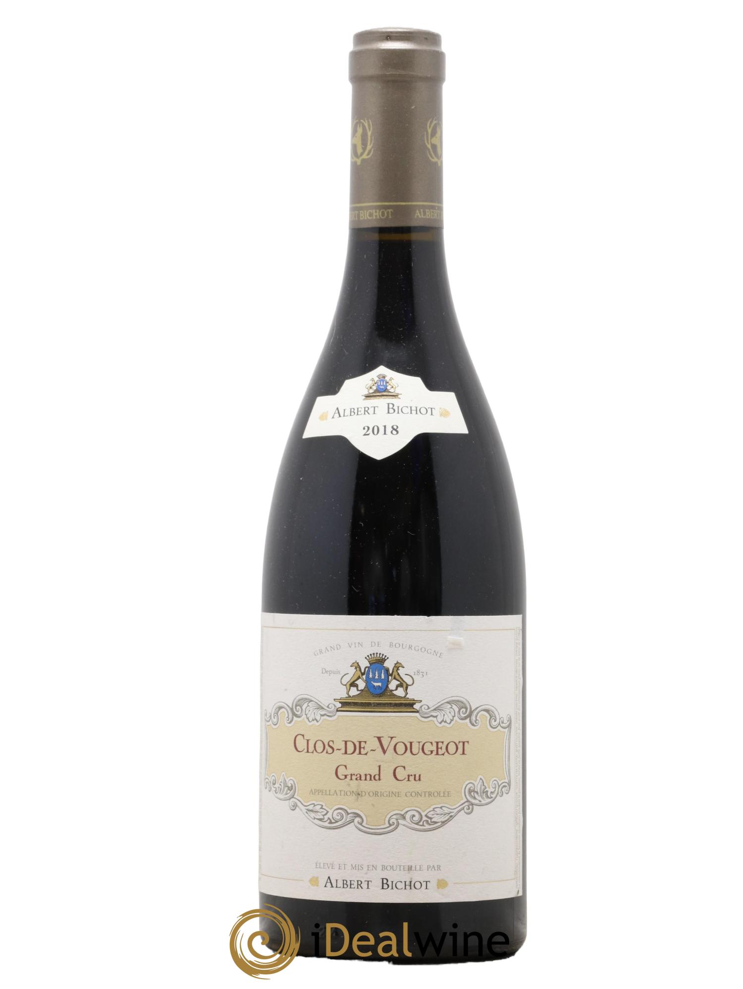 Clos de Vougeot Grand Cru Clos Frantin - Albert Bichot 2018 - Lot de 1 bouteille - 0