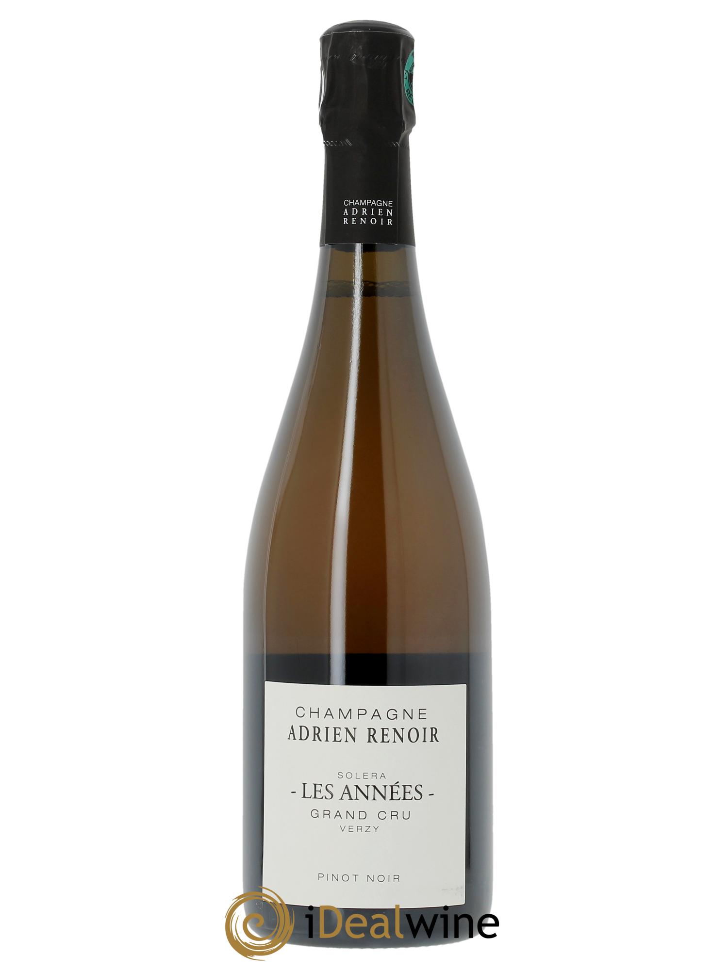 Les Années Solera Verzy Grand Cru Extra-Brut Adrien Renoir - Lot de 1 bouteille - 0