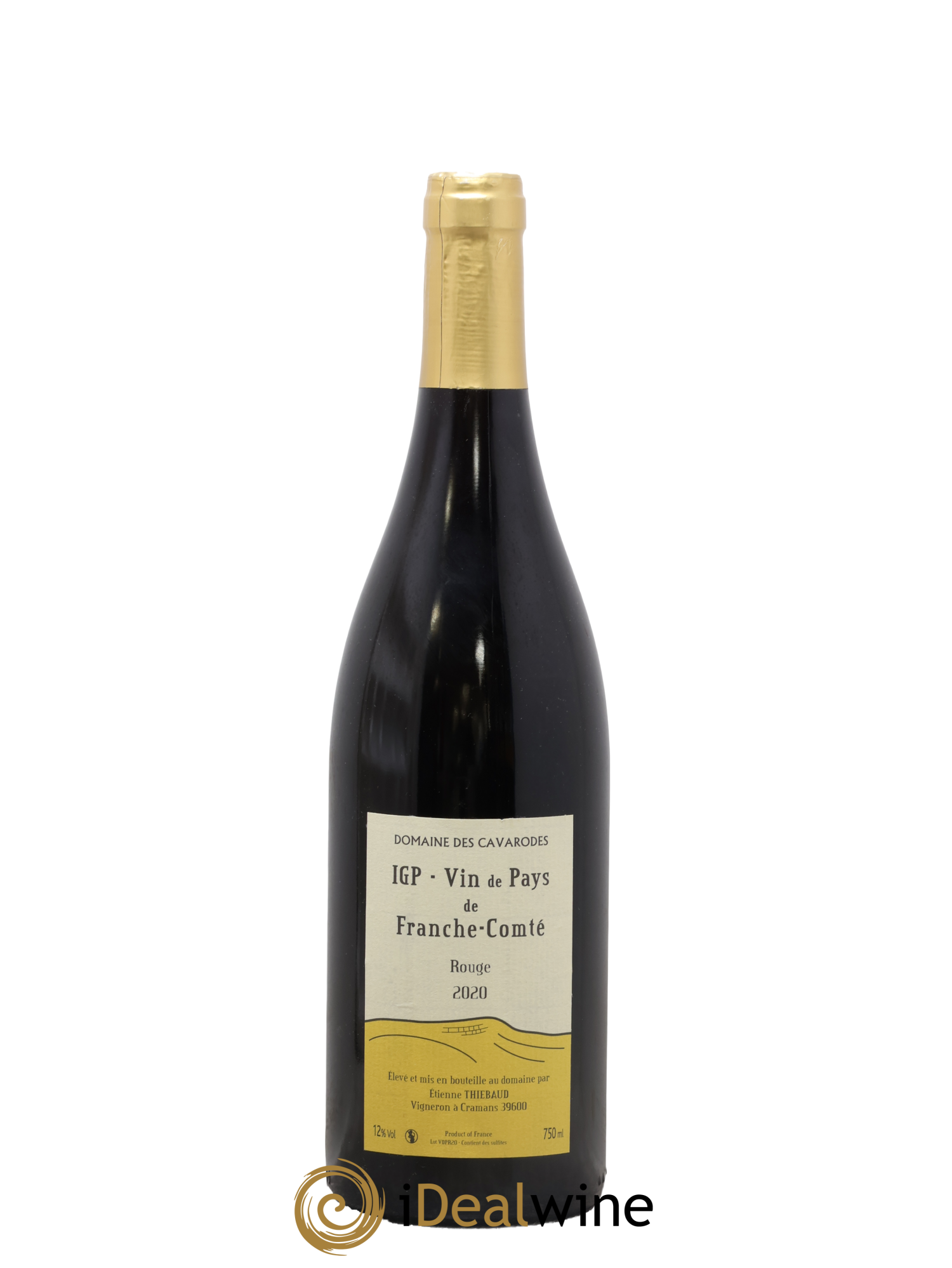 Franche-Comté Cavarodes (Domaine des) - Etienne Thiébaud 2020 - Lot of 1 bottle - 0