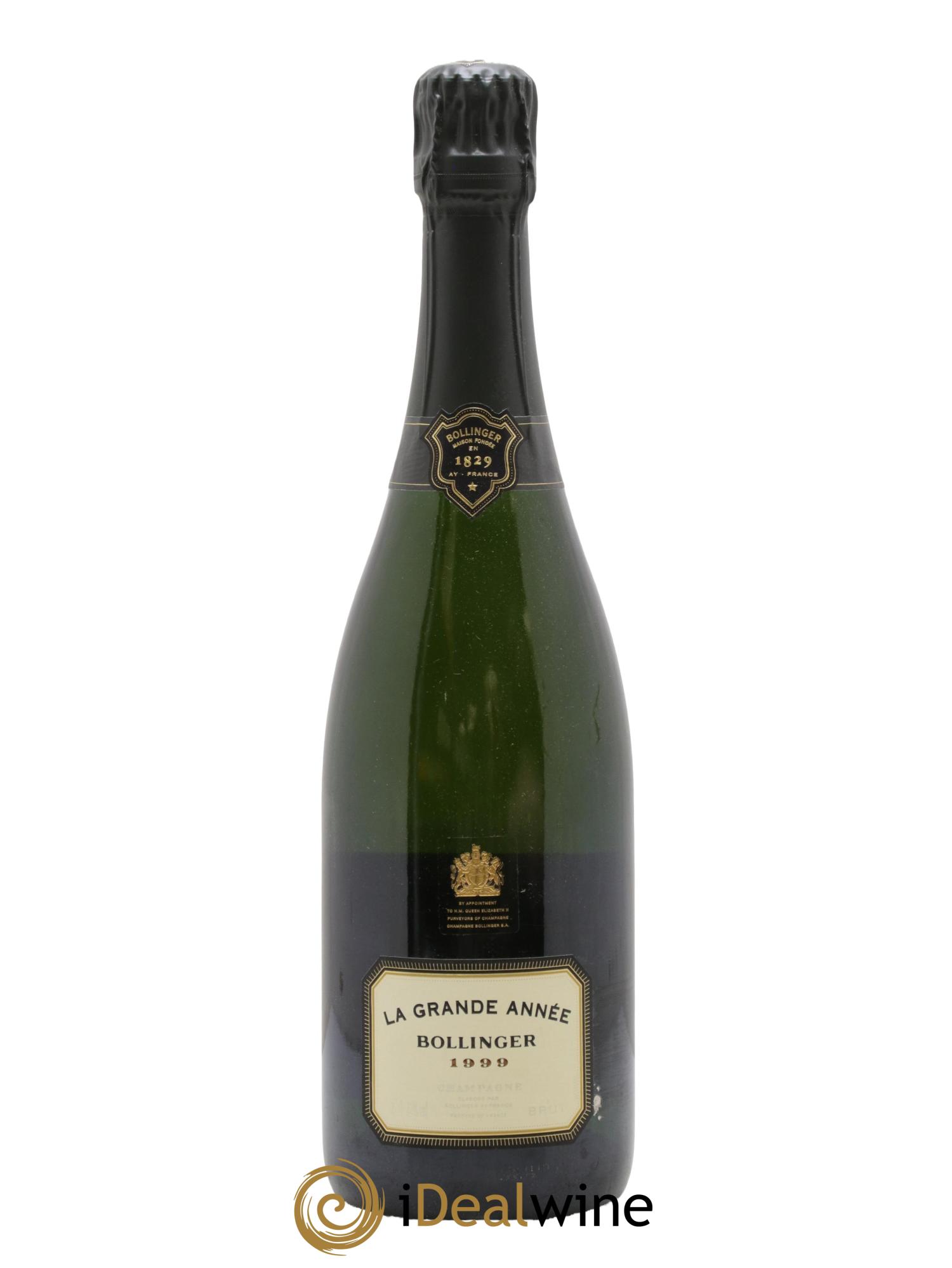 Grande Année Brut Bollinger 1999 - Posten von 1 Flasche - 0