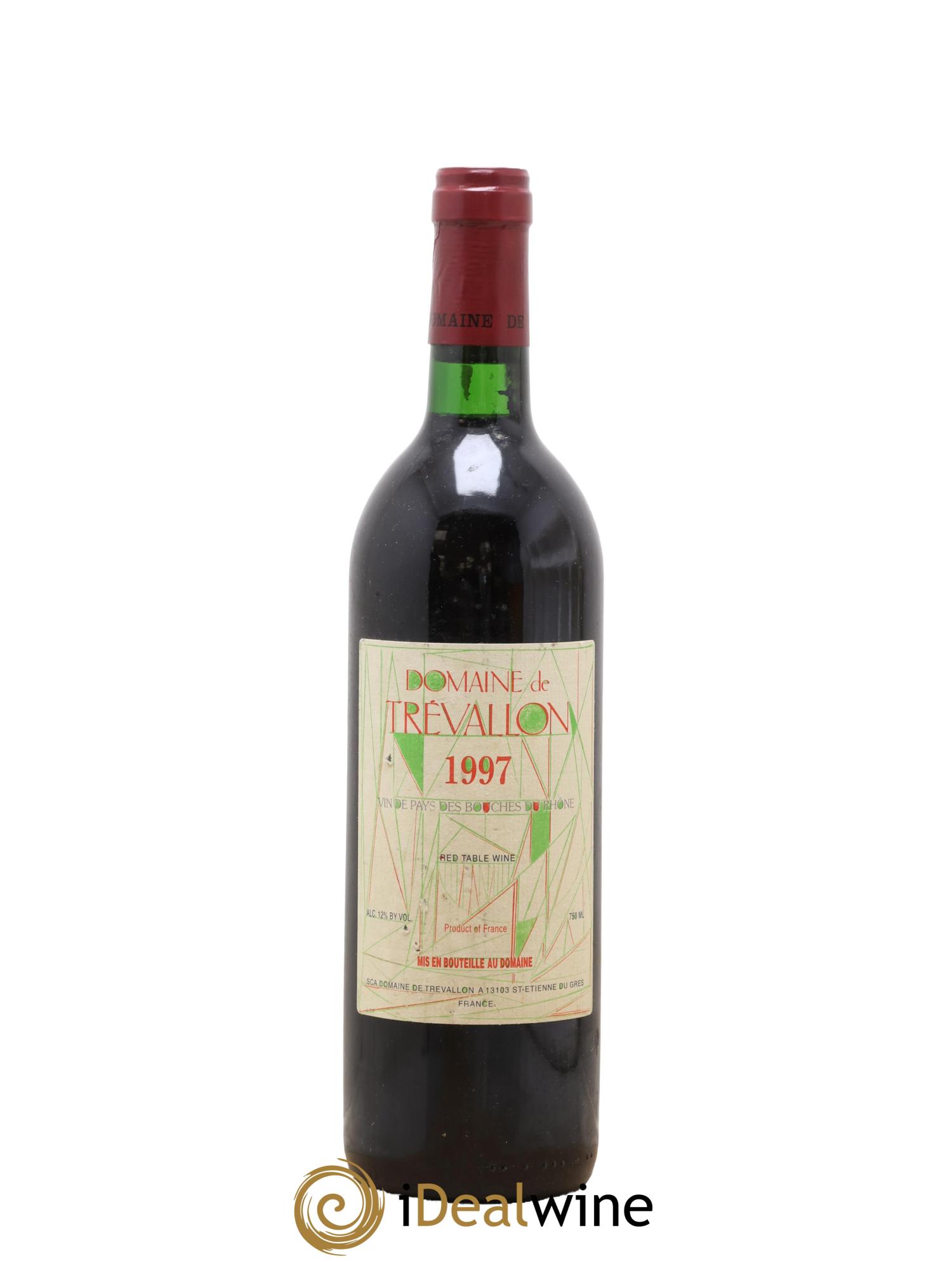 VDP Bouches du Rhône Trévallon (Domaine de) Eloi Dürrbach 1997 - Lot de 1 bouteille - 0