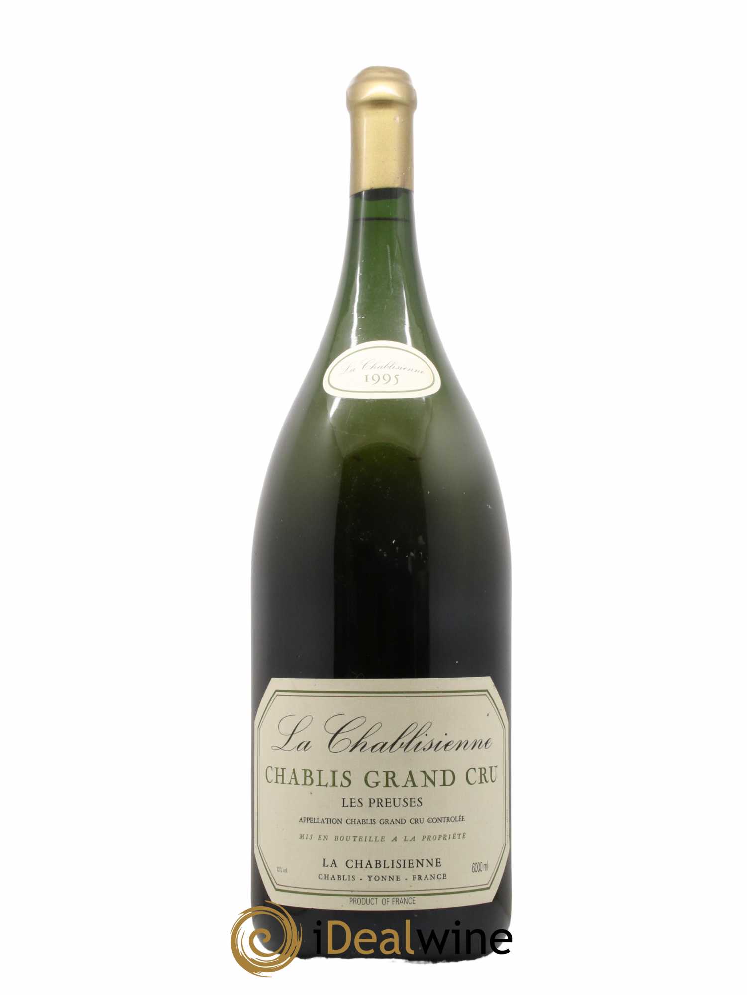 Chablis Grand Cru Les Preuses La Chablisienne 1995 - Lot de 1 mathusalem - 0