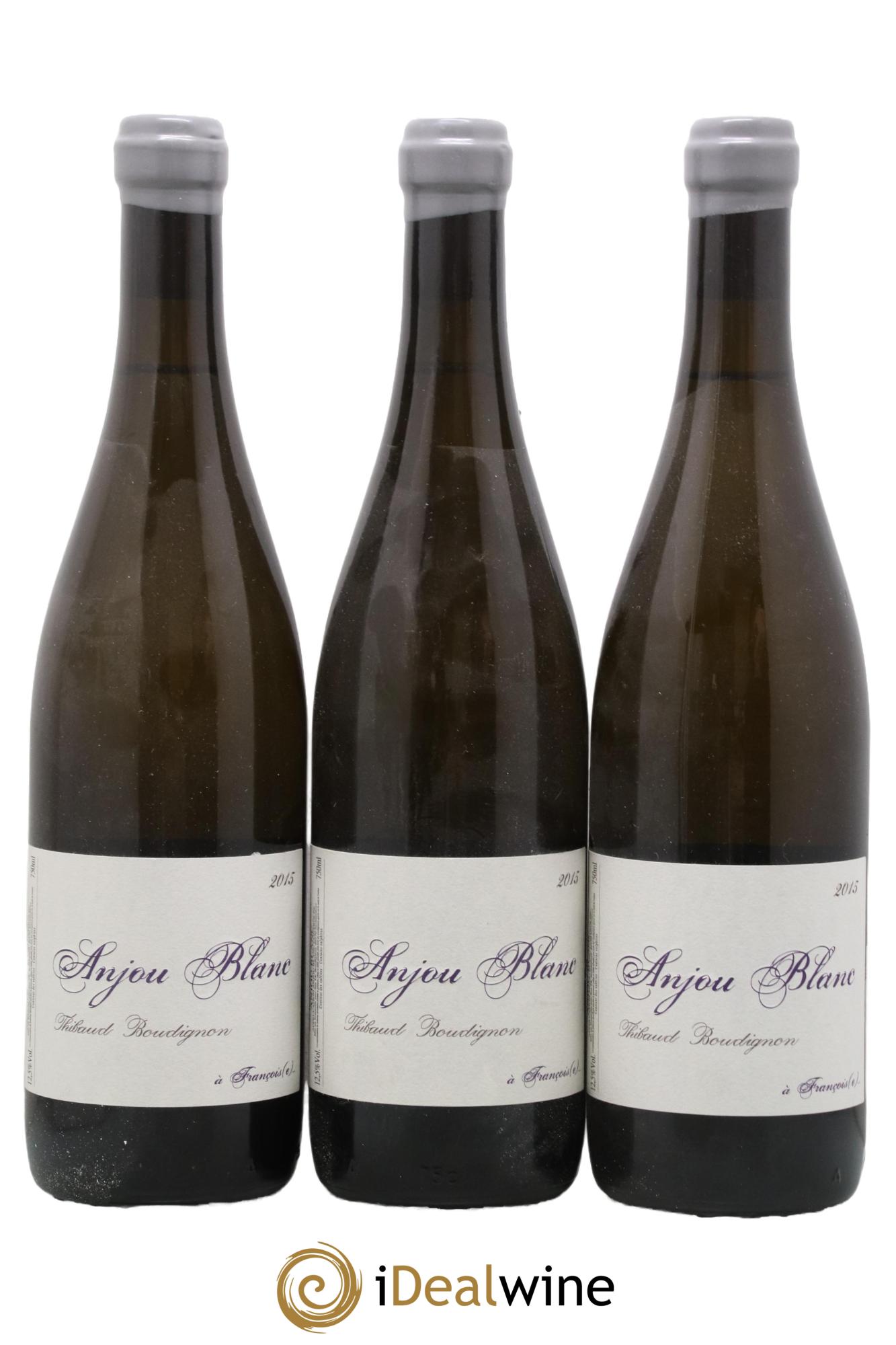 Anjou A François(e) Thibaud Boudignon 2015 - Lot of 3 bottles - 0