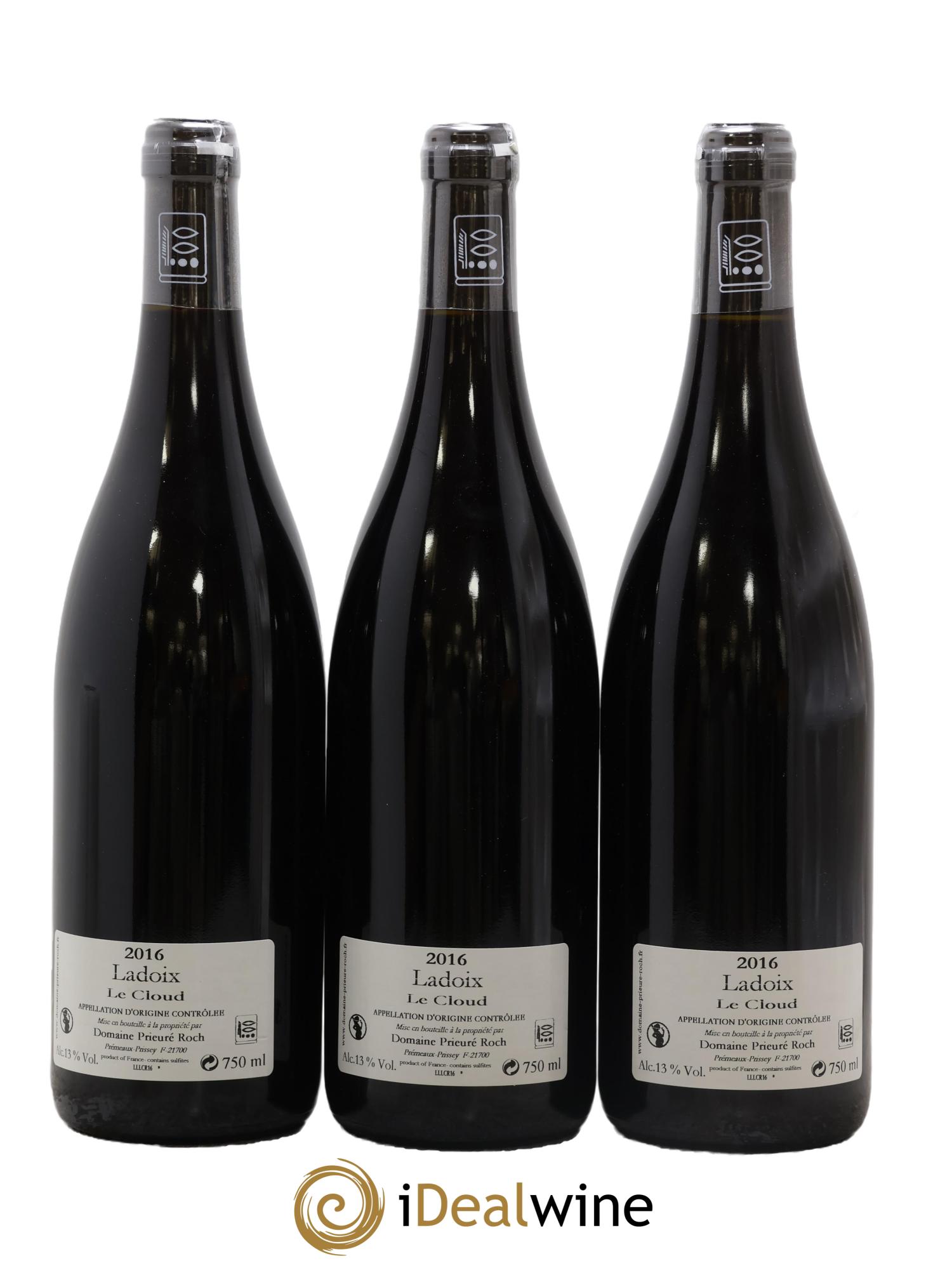 Ladoix Le Cloud Prieuré Roch 2016 - Posten von 3 Flaschen - 1
