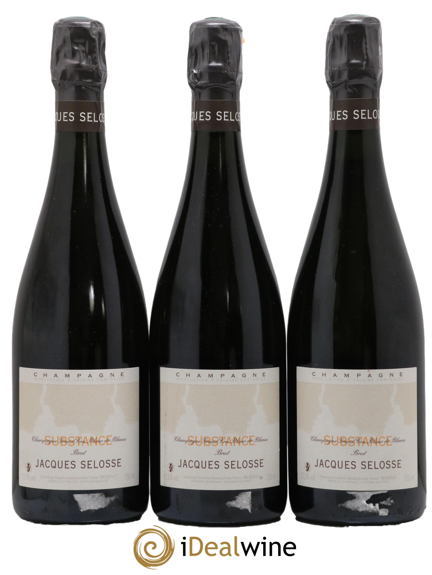 Substance Jacques Selosse - Lot de 3 bouteilles - 0