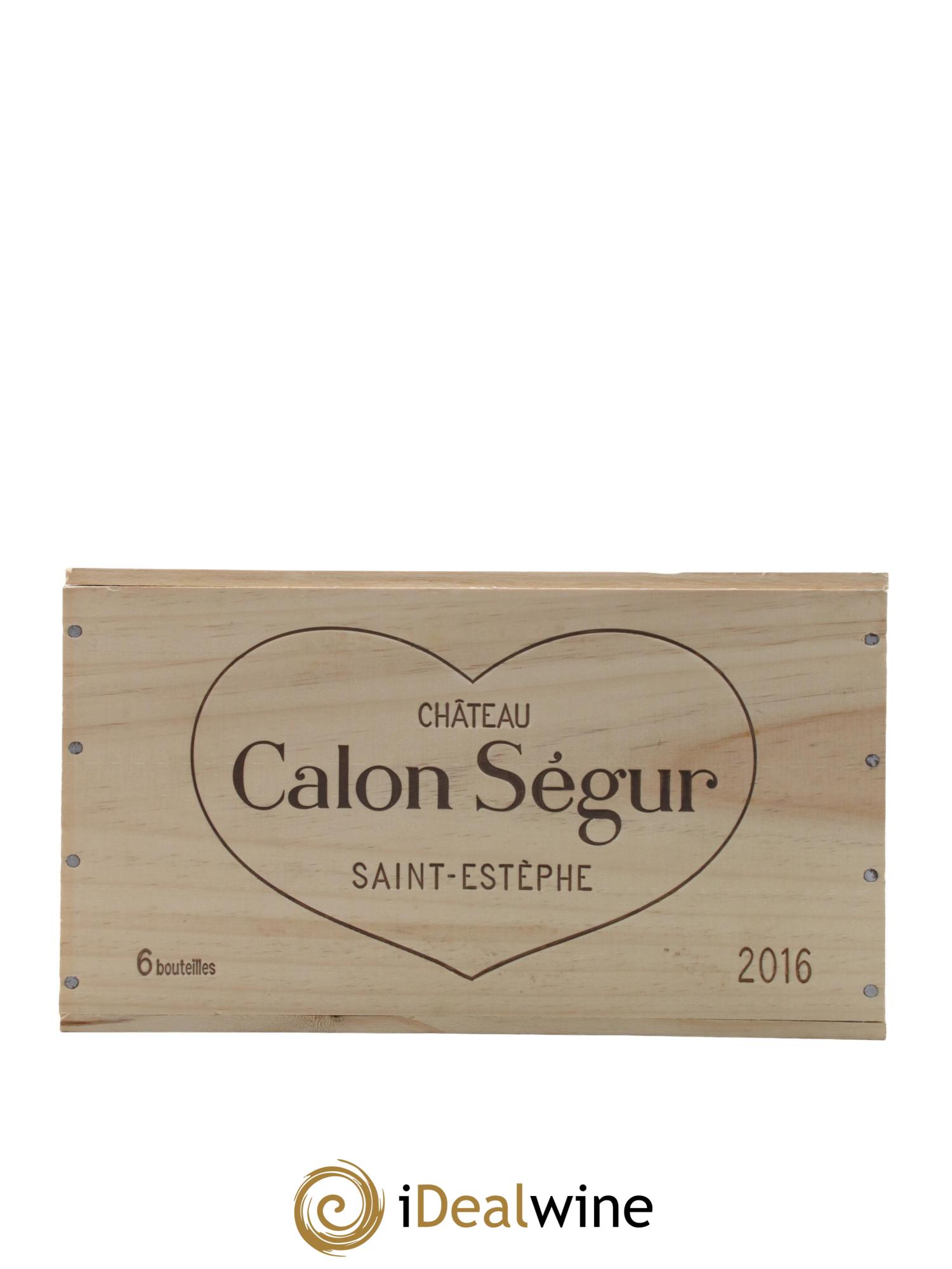 Château Calon Ségur 3ème Grand Cru Classé 2016 - Lot de 6 bouteilles - 3