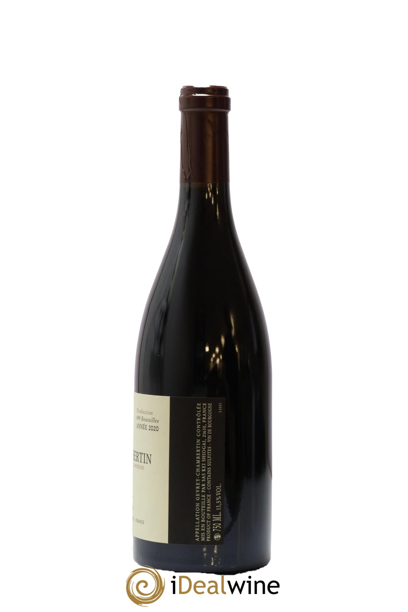 Gevrey-Chambertin Baraques Kei Shiogai 2020 - Lot de 1 bouteille - 1