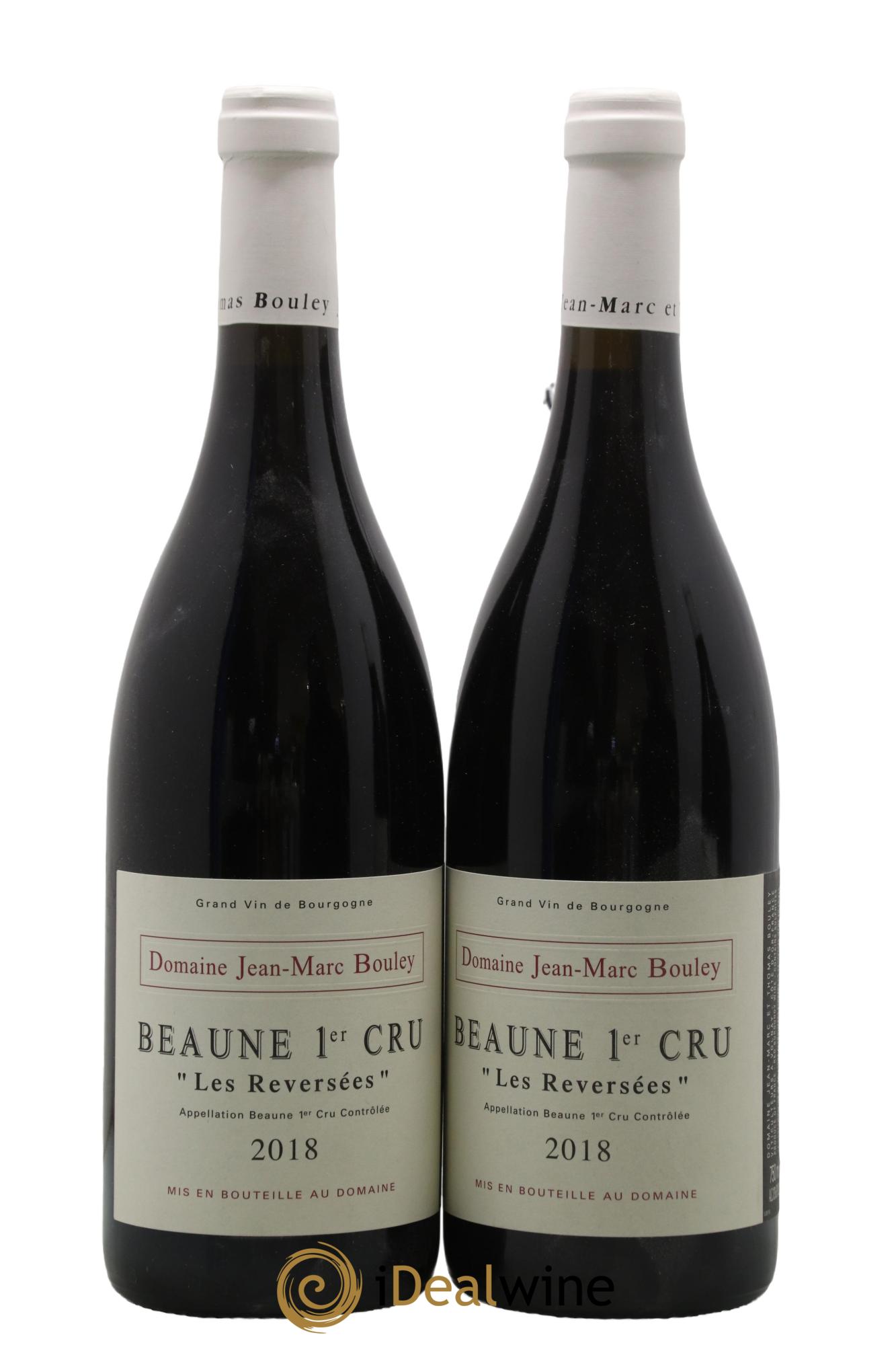 Beaune 1er Cru Les Reversées Jean-Marc Bouley 2018 - Posten von 2 Flaschen - 0