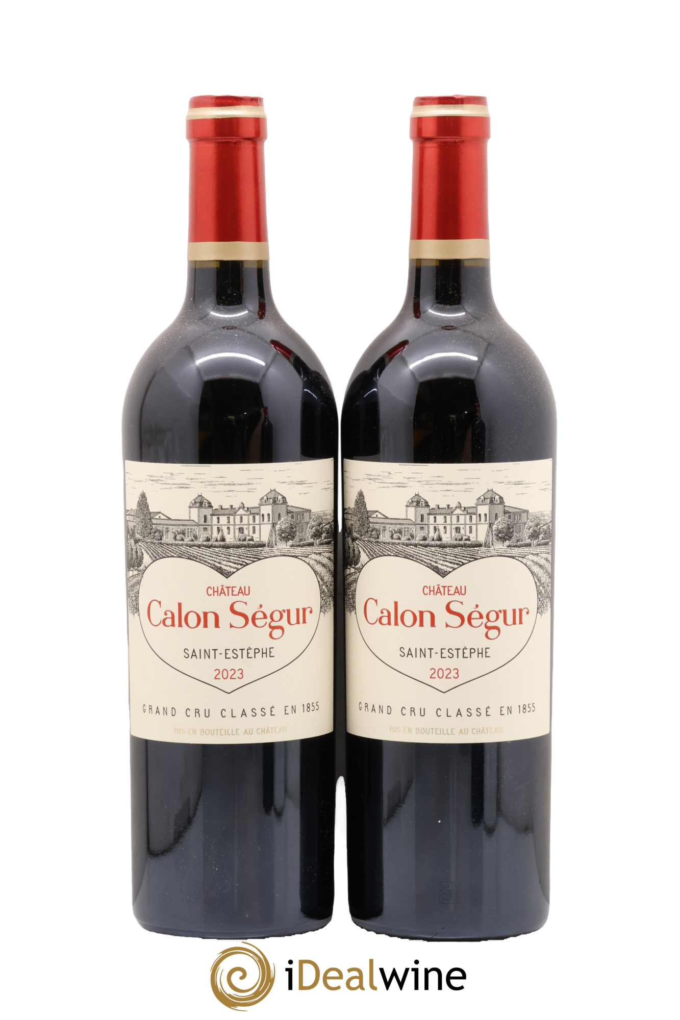 Château Calon Ségur 3ème Grand Cru Classé 2023 - Posten von 2 Flaschen - 0