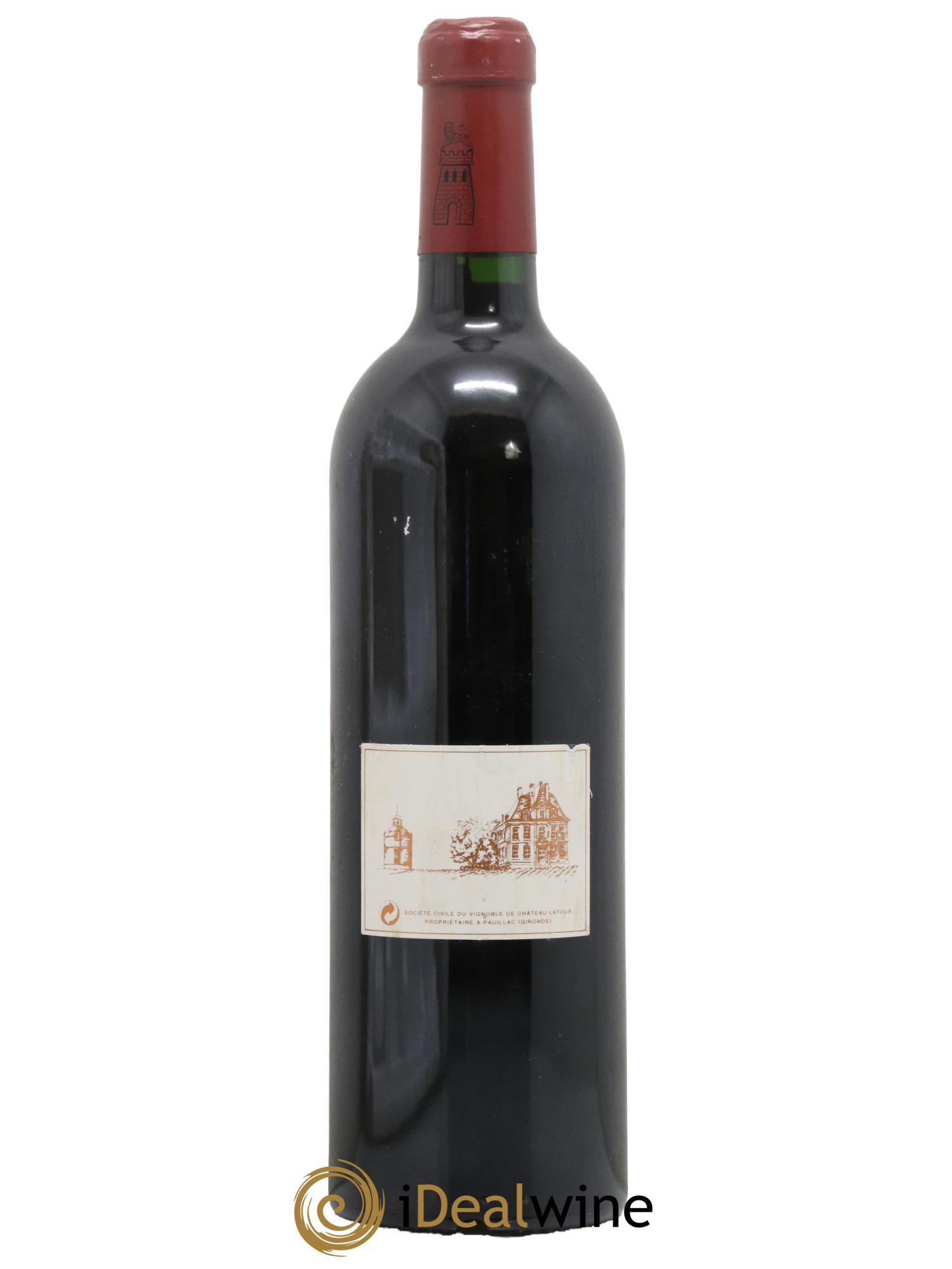 Château Latour 1er Grand Cru Classé 1999 - Lot de 1 bouteille - 1