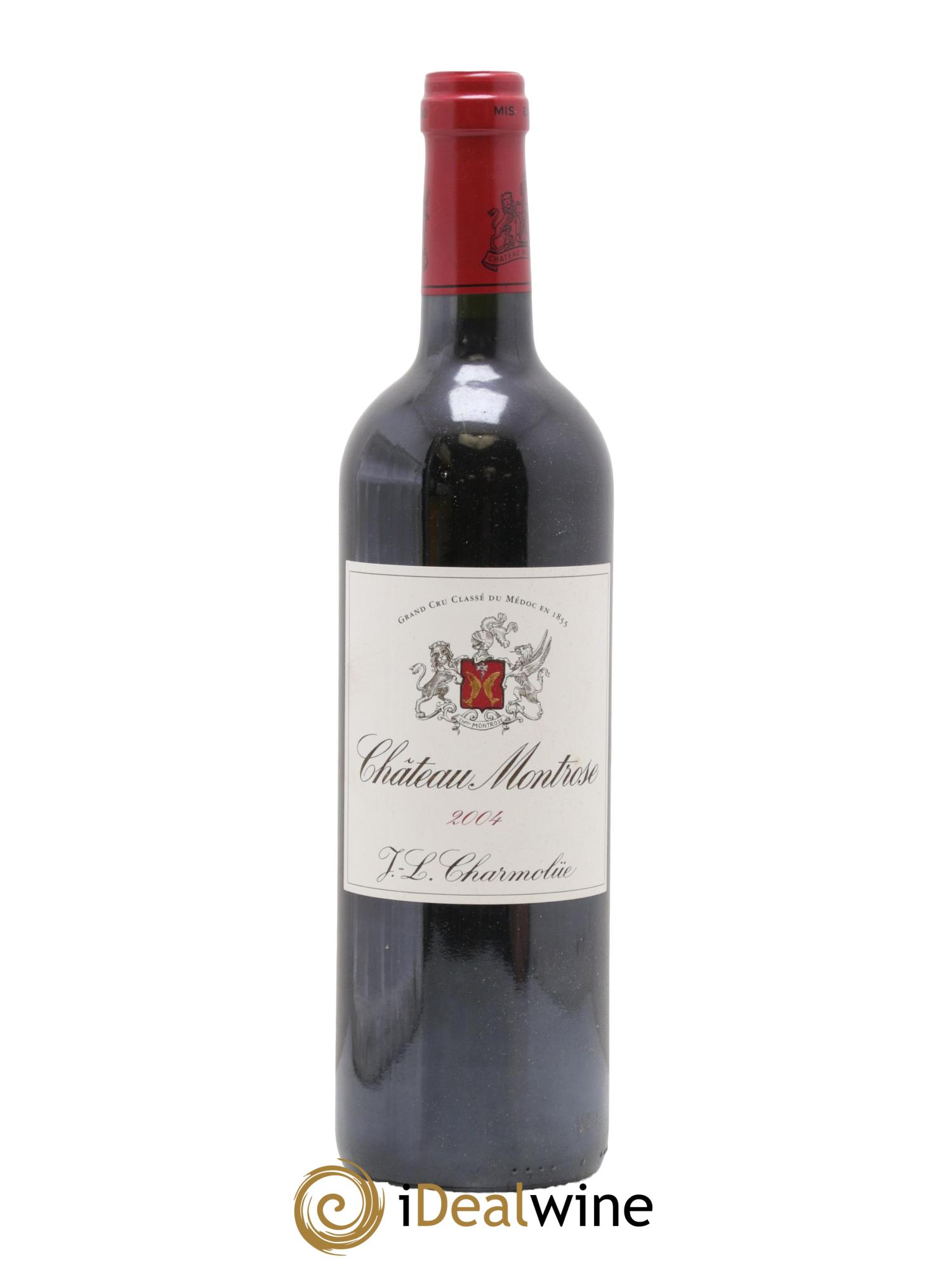 Château Montrose 2ème Grand Cru Classé 2004 - Lot de 1 bouteille - 0