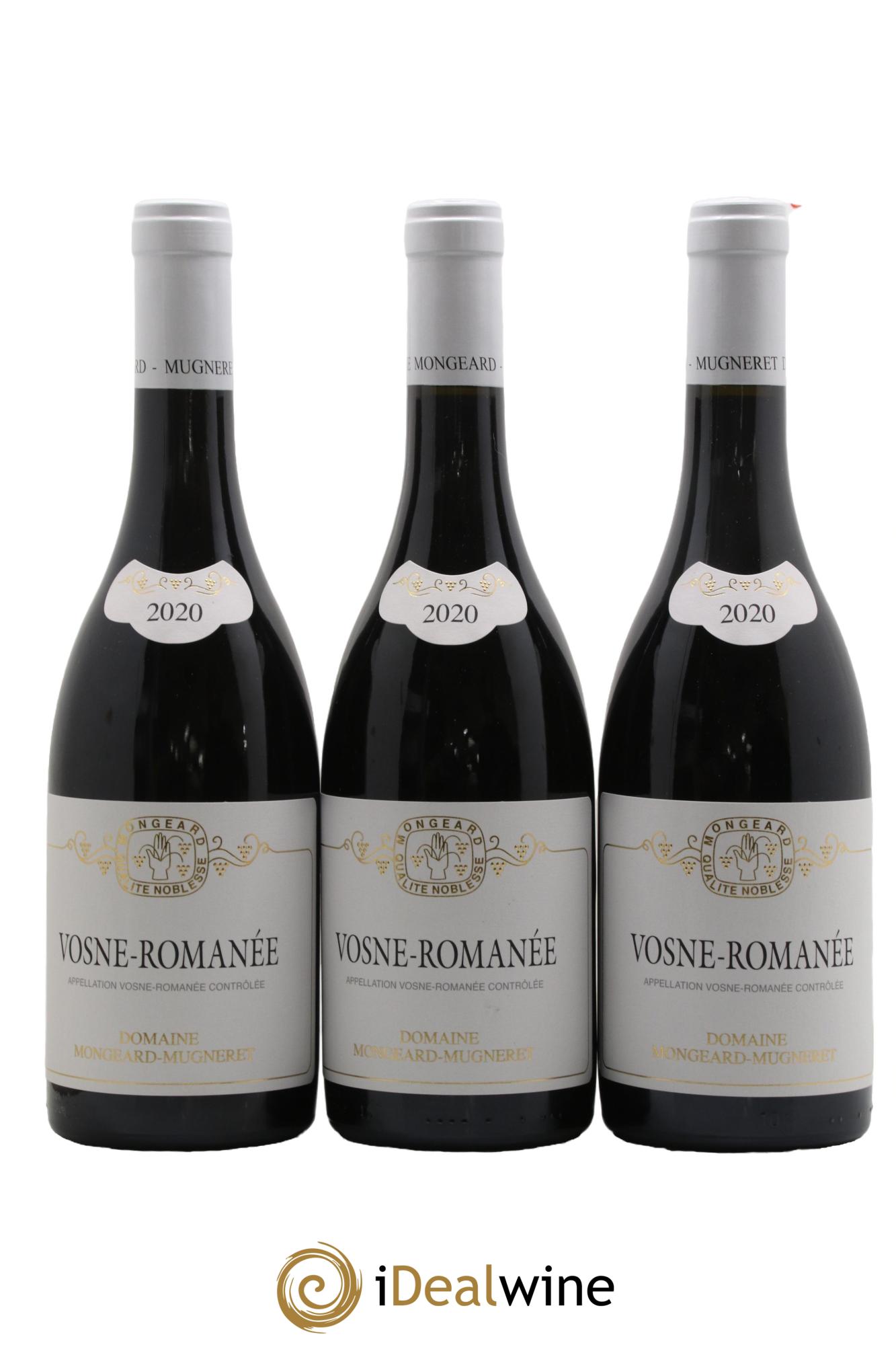 Vosne-Romanée Mongeard-Mugneret (Domaine) 2020 - Lot de 3 bouteilles - 0
