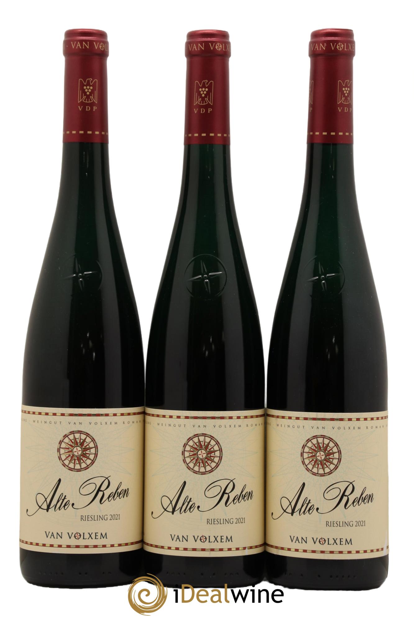 Allemagne Mosel-Saar Riesling Alte Reben Gutswein Weingut Van Volxem 2021 - Lot de 3 bouteilles - 0