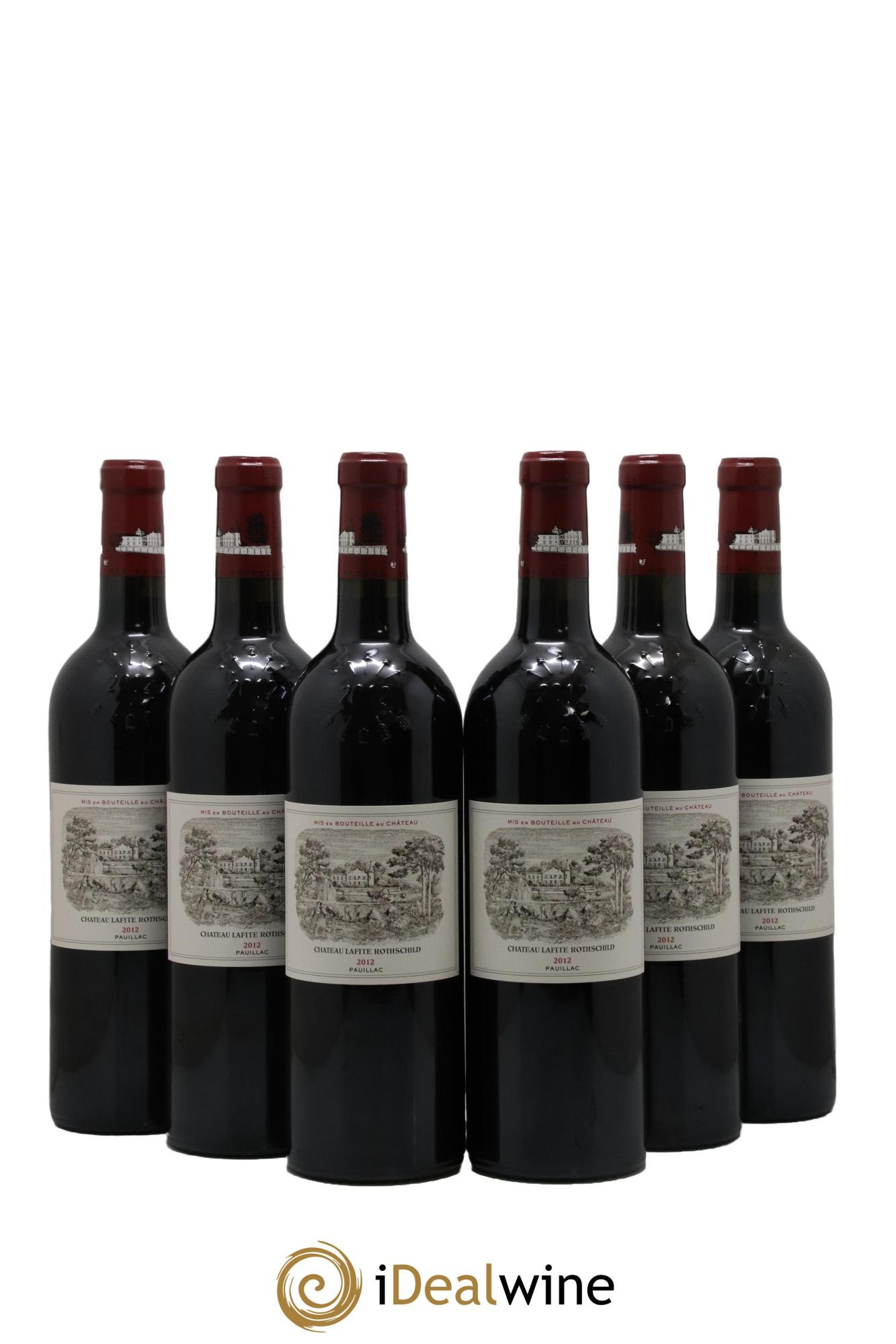 Château Lafite Rothschild 1er Grand Cru Classé 2012 - Lot of 6 bottles - 0