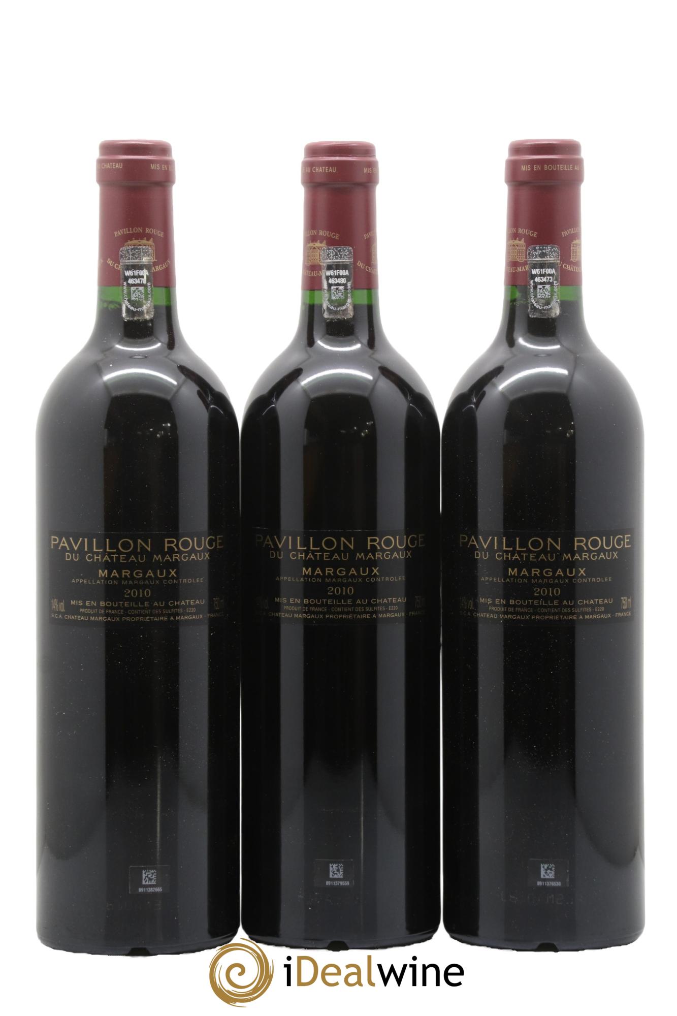 Pavillon Rouge du Château Margaux Second Vin 2010 - Lot de 6 bouteilles - 4