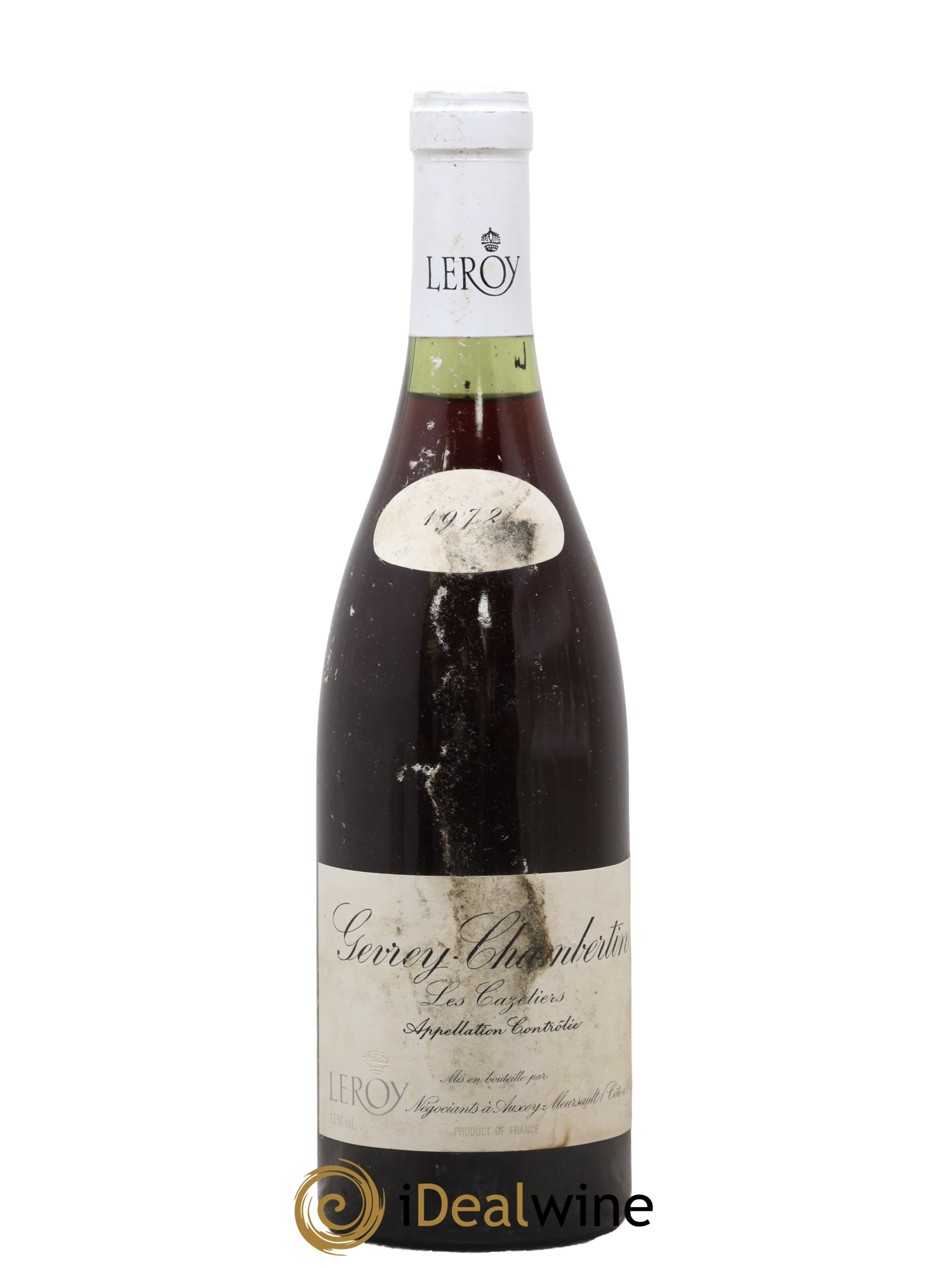 Gevrey-Chambertin 1er Cru Les Cazetiers Leroy SA 1972 - Lot of 1 bottle - 0