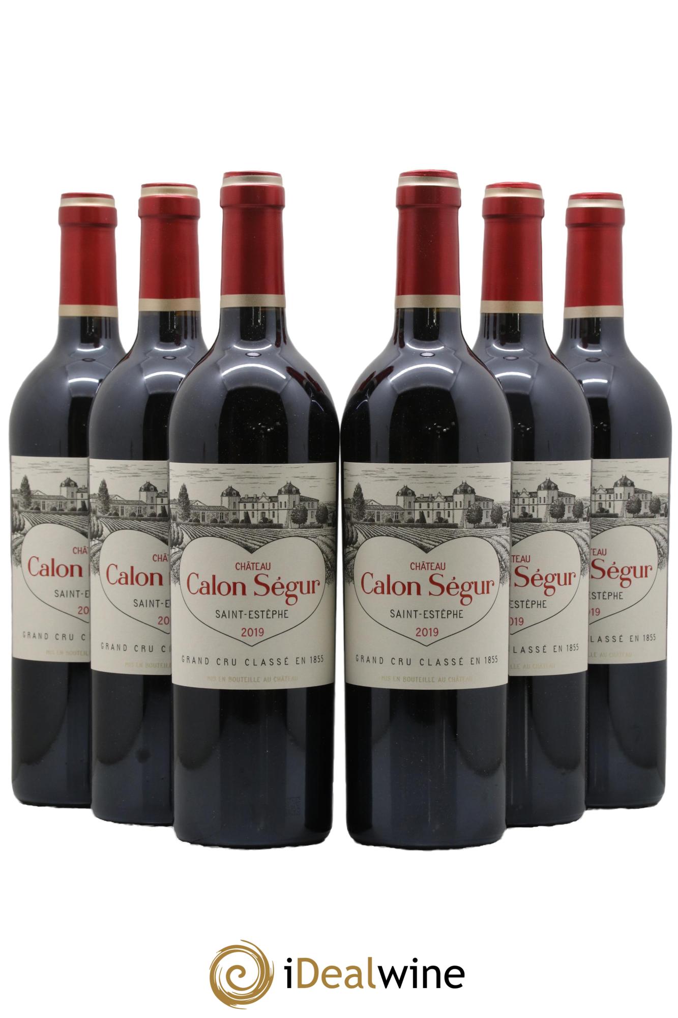 Château Calon Ségur 3ème Grand Cru Classé 2019 - Lot de 6 bouteilles - 0