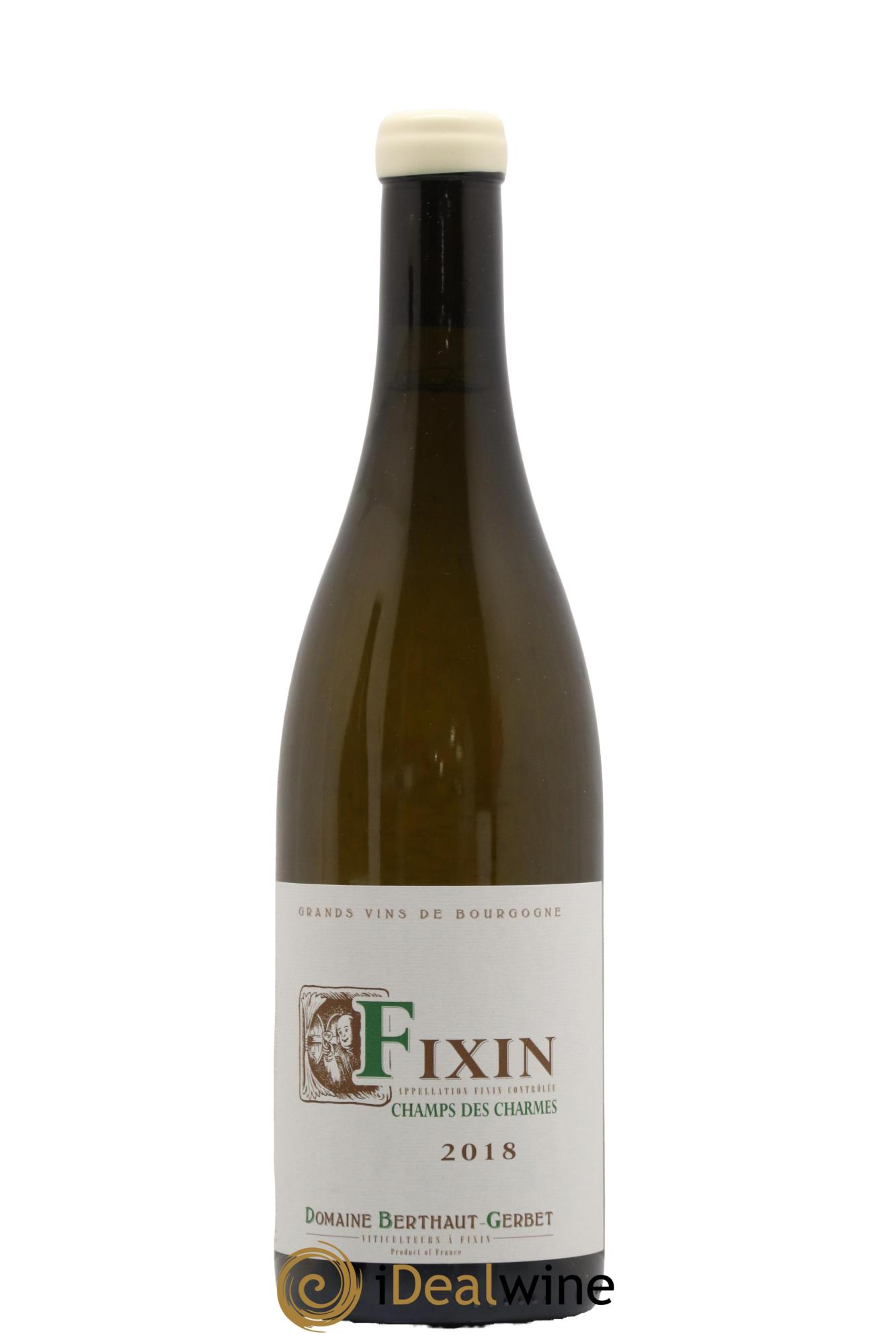 Fixin Champs des Charmes Berthaut-Gerbet 2018 - Lot de 1 bouteille - 0