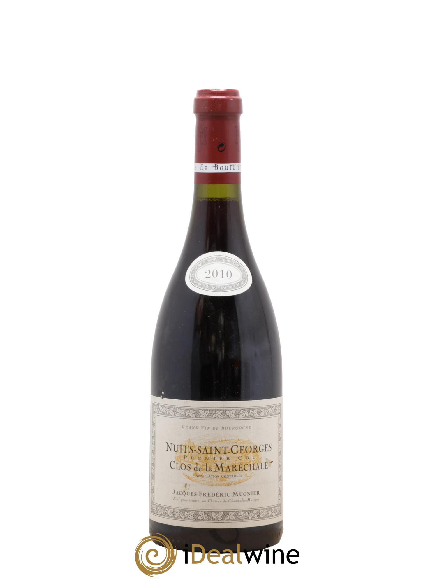 Nuits-Saint-Georges 1er Cru Clos de La Maréchale Jacques-Frédéric Mugnier 2010 - Lot de 1 bouteille - 0