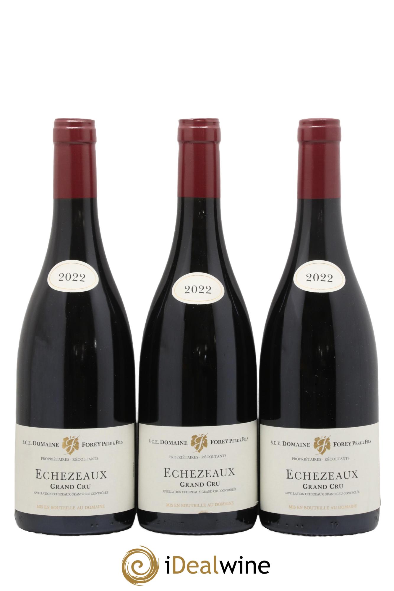 Echezeaux Grand Cru Forey Père et Fils (Domaine) 2022 - Lot de 3 bouteilles - 0