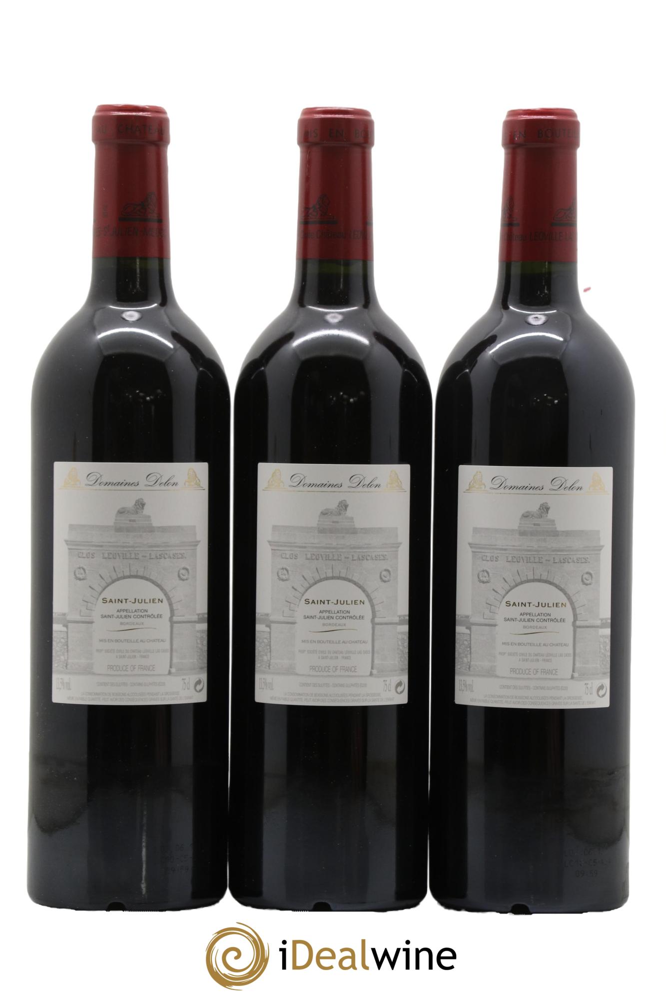 Château Léoville Las Cases 2ème Grand Cru Classé 2010 - Lot de 6 bouteilles - 4