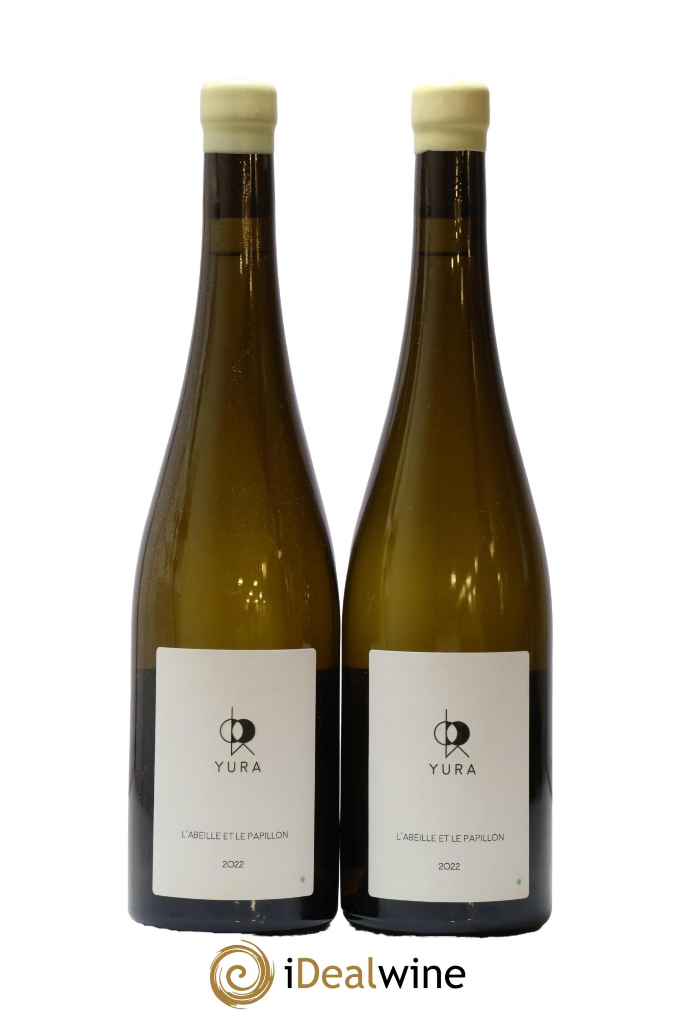 Alsace L'abeille et le papillon Jintaro Yura 2022 - Lot de 2 bouteilles - 0