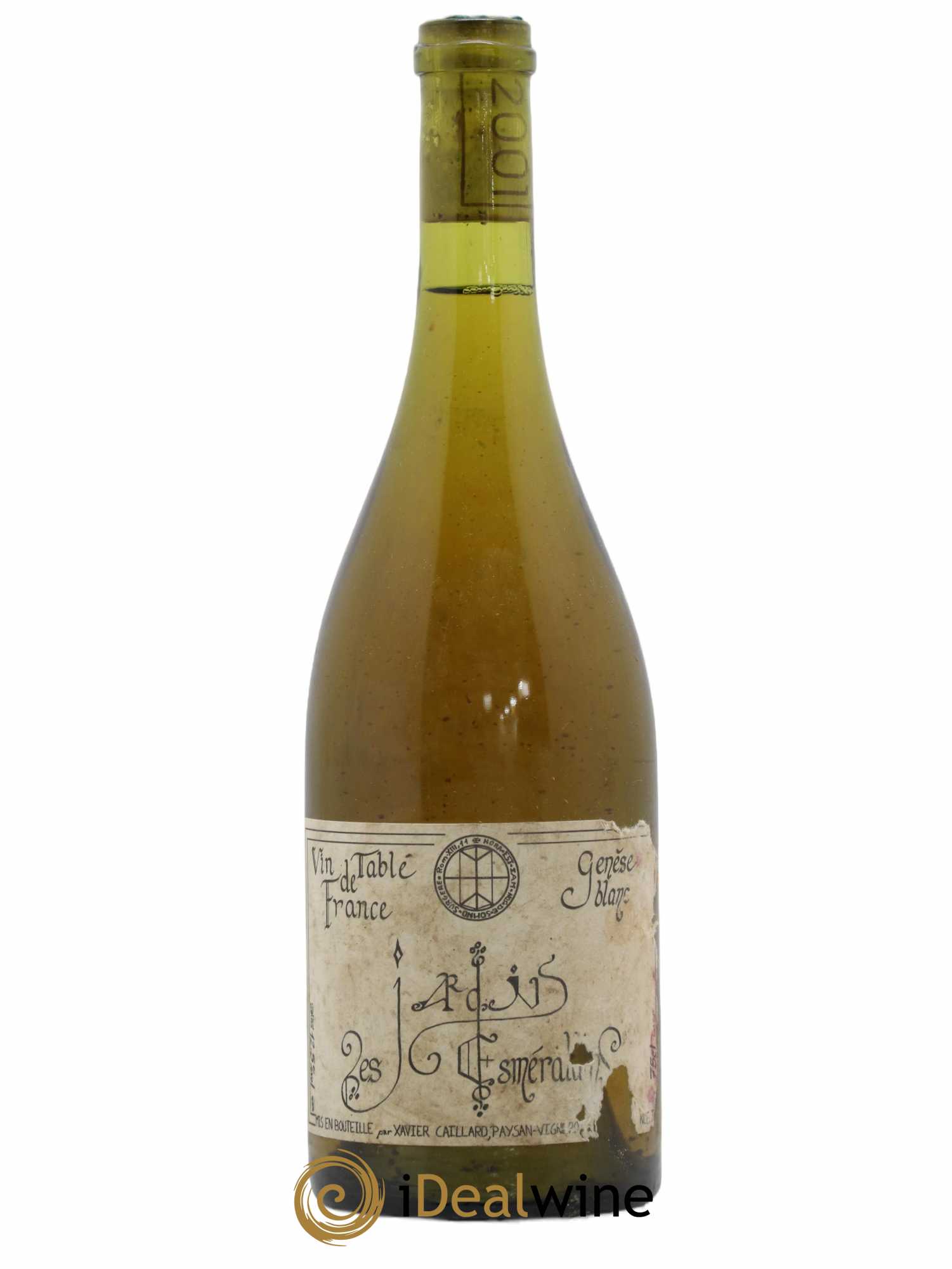 Vin de France Génèse Xavier Caillard - Les Jardins Esmeraldins 2001 - Lot de 1 bouteille - 0