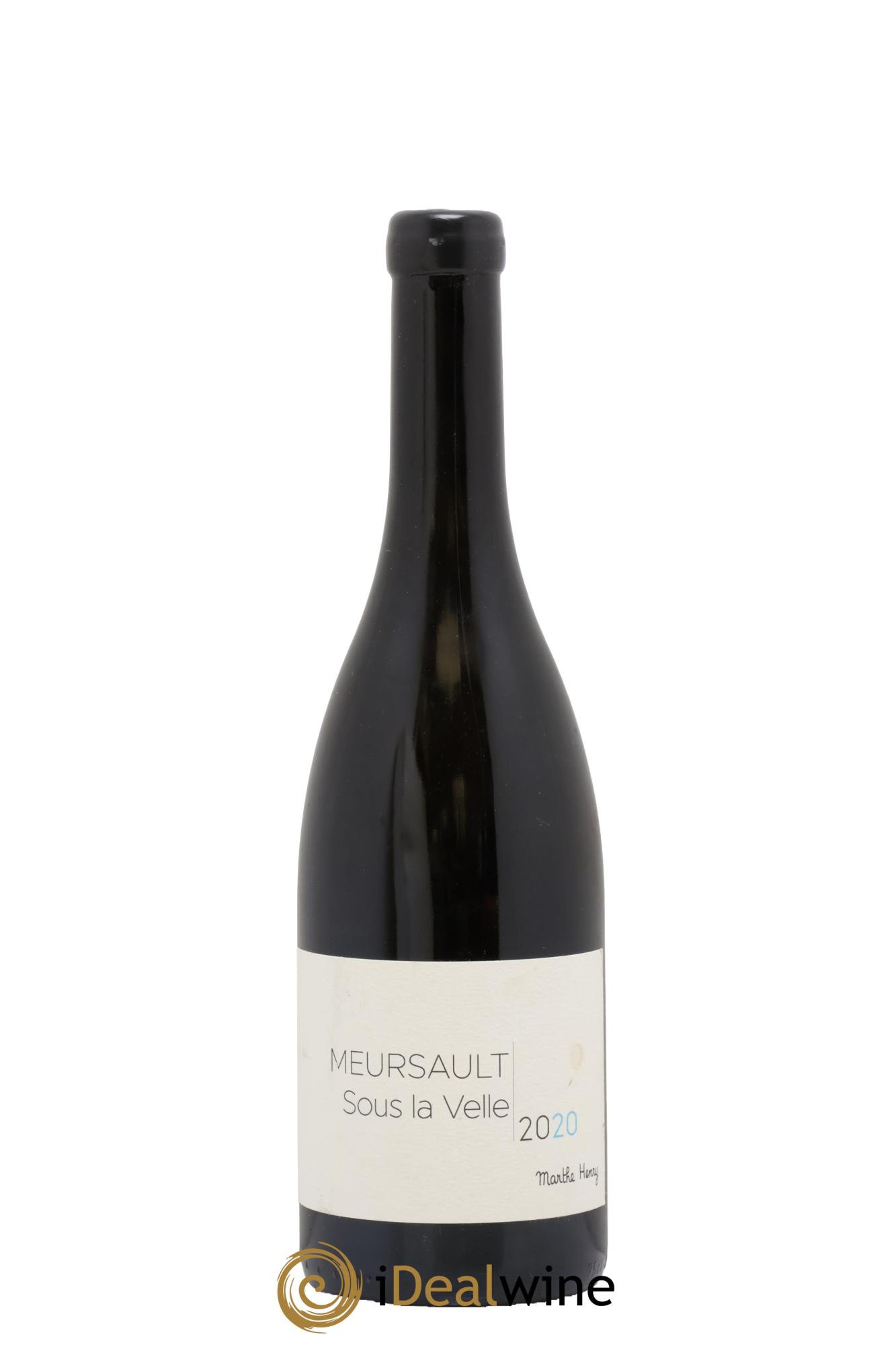 Meursault Sous la Velle Marthe Henry 2020 - Lot de 1 bouteille - 0