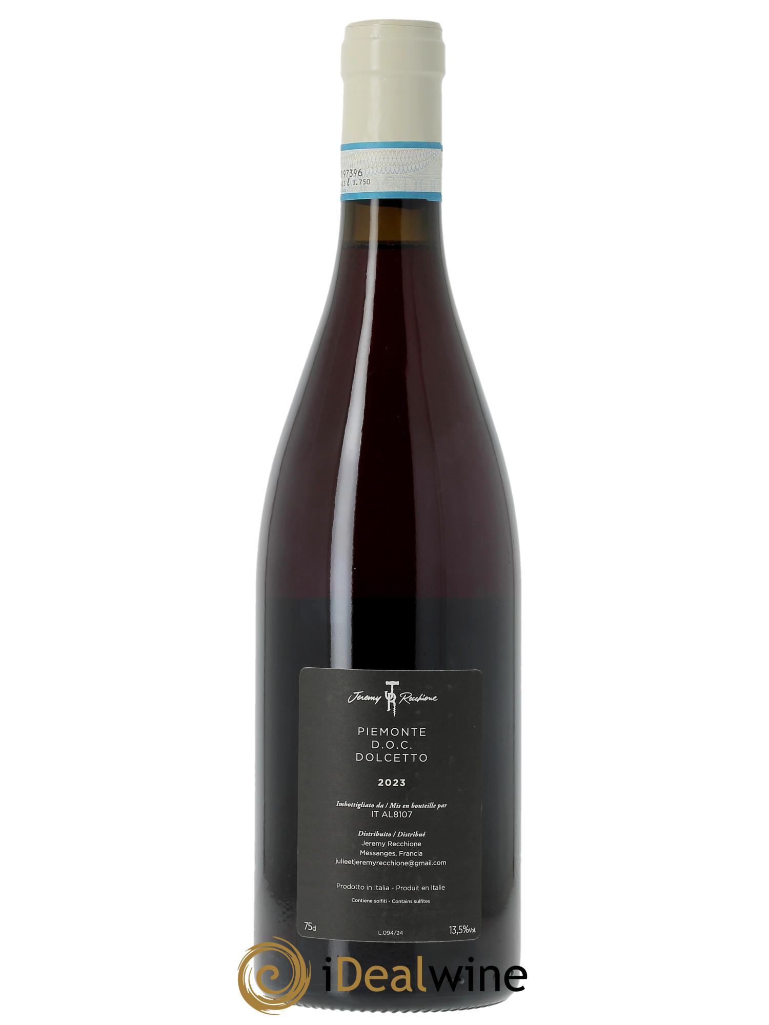 Dolcetto d'Alba DOC Jéremy Recchione  2023 - Posten von 1 Flasche - 1