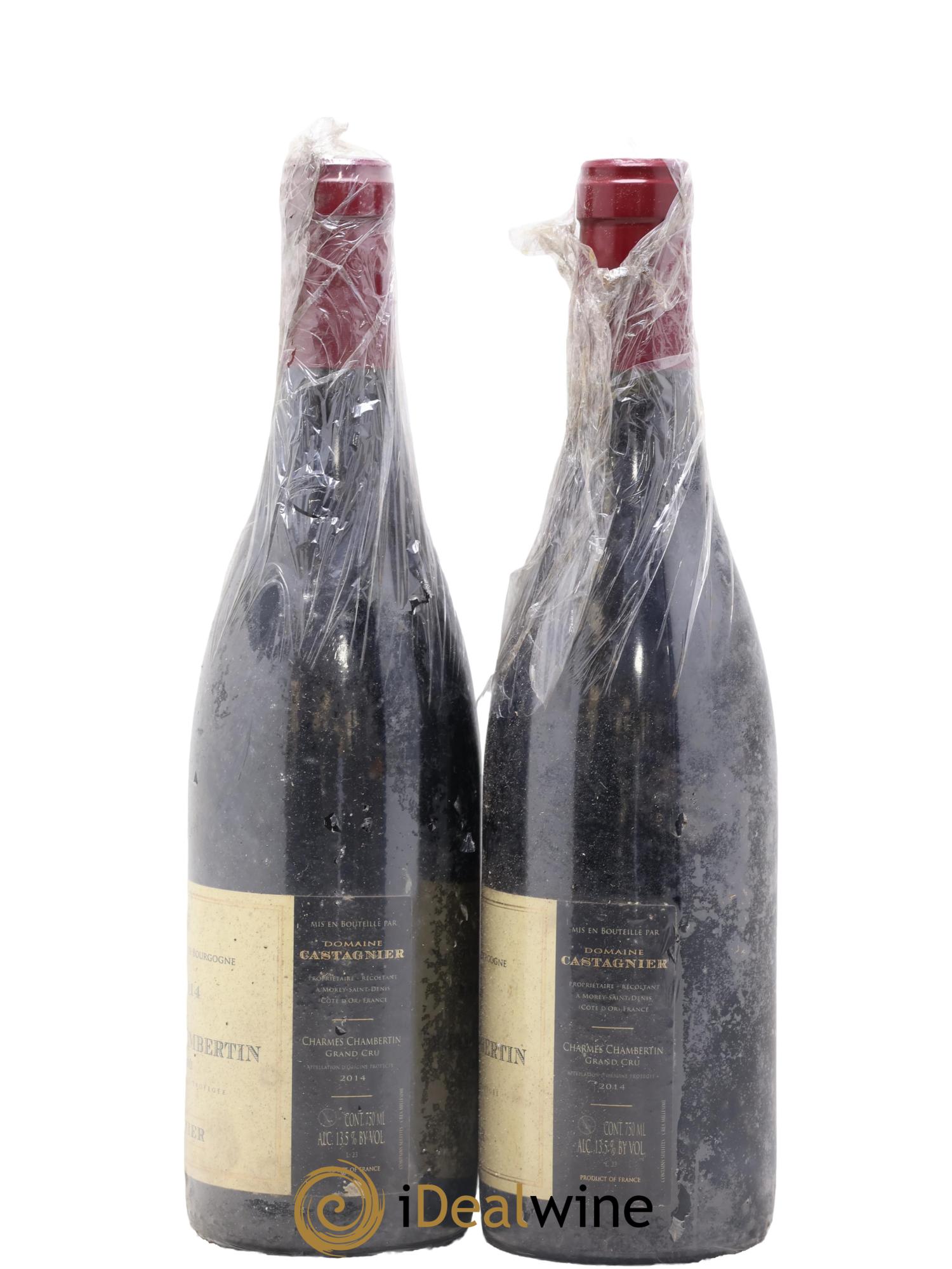Charmes-Chambertin Grand Cru Castagnier (Domaine) 2014 - Lot de 2 bouteilles - 1