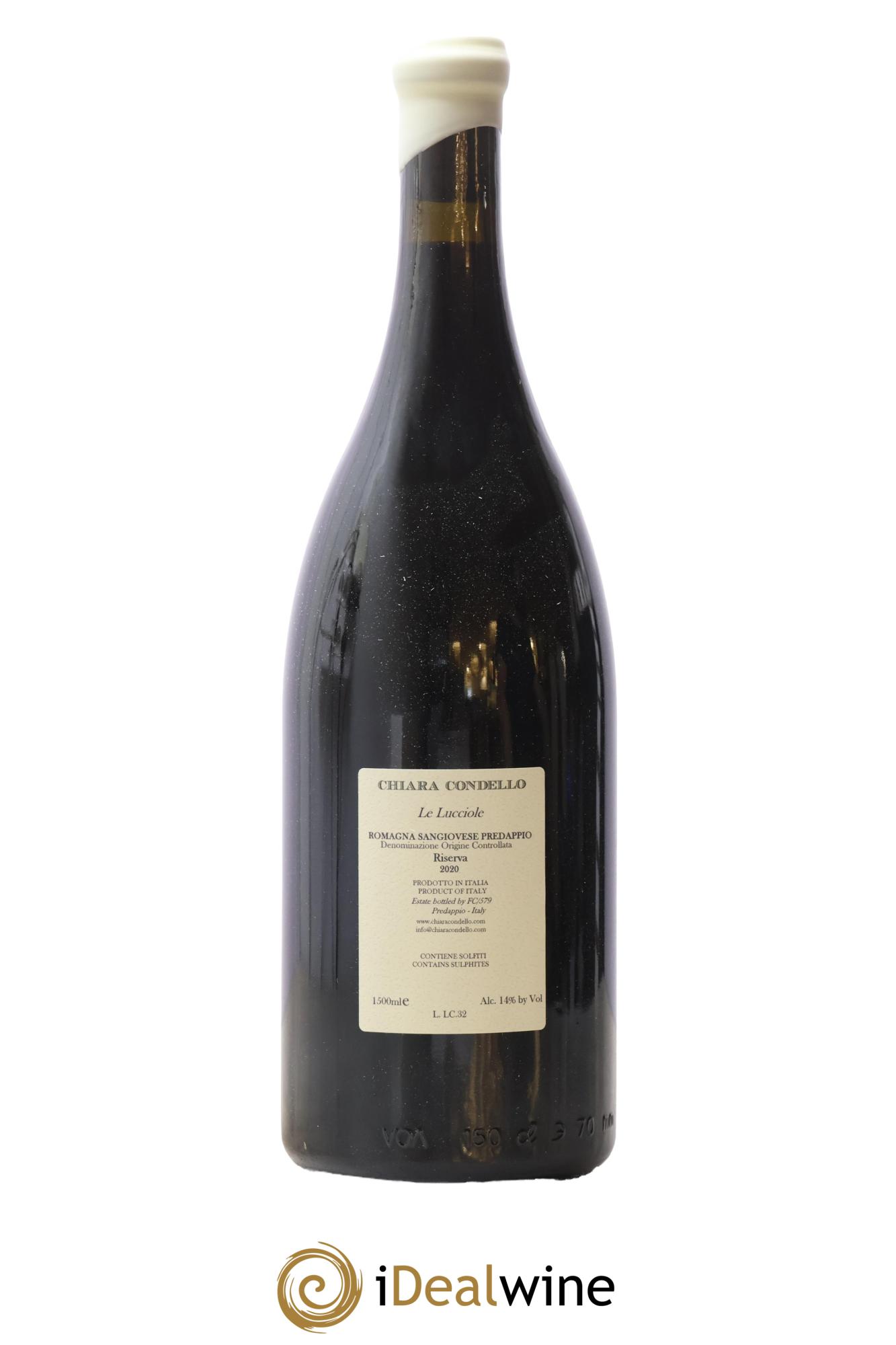 Sangiovese Di Romagna Predappio DOC Chiara Condello Le Lucciole Riserva 2020 - Posten von 1 Magnum - 1