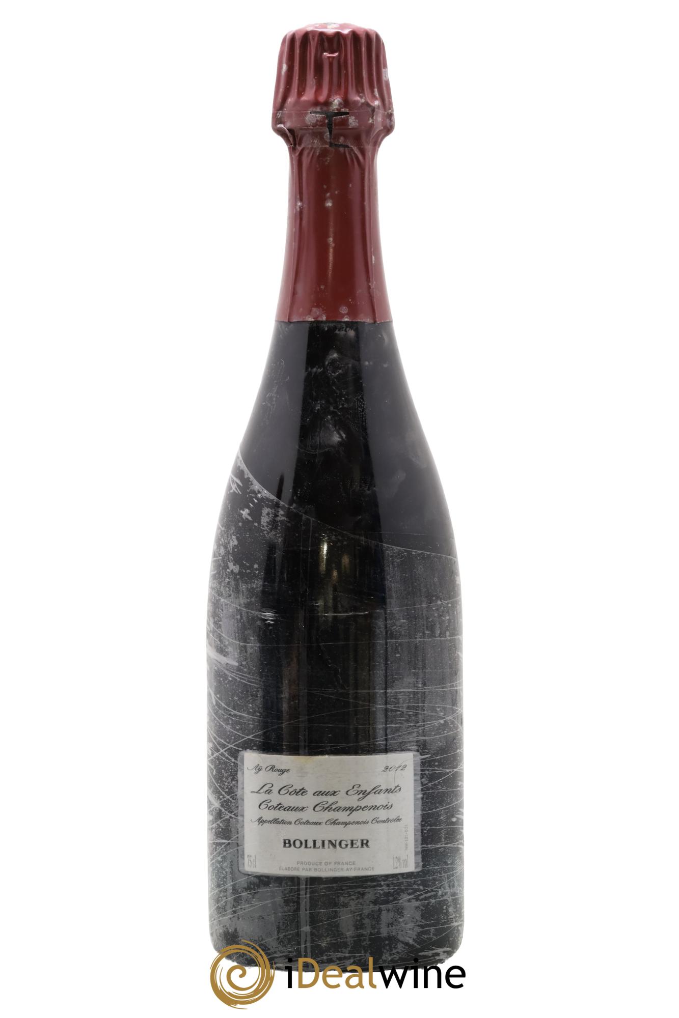 La Côte Aux Enfants Bollinger 2012 - Lot of 1 bottle - 0