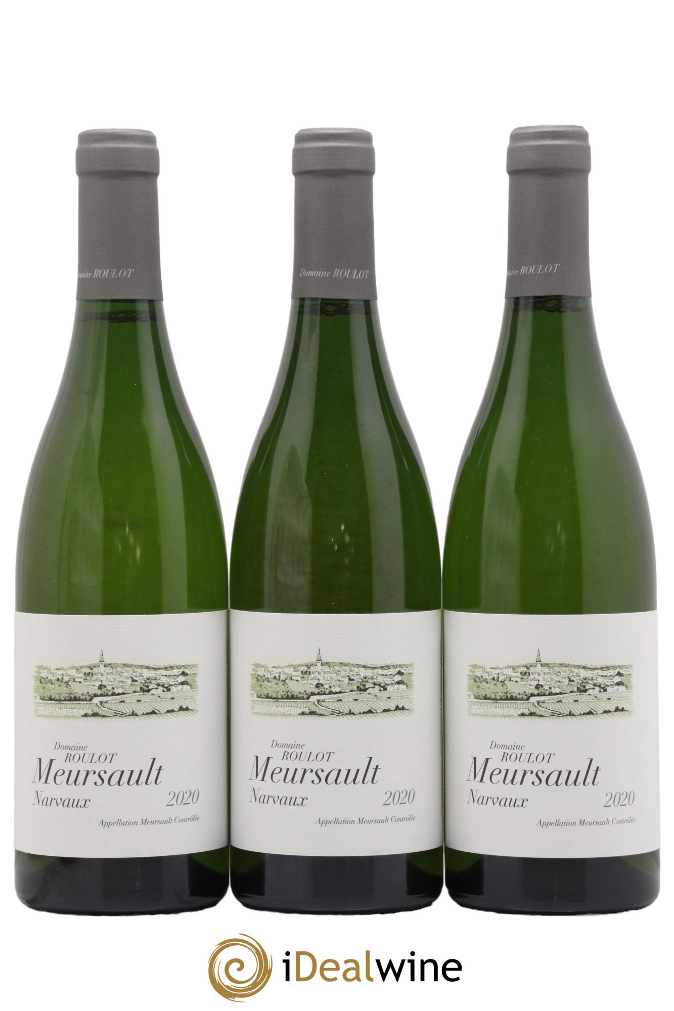 Meursault Les Narvaux Roulot (Domaine) 2020 - Lot de 3 bouteilles - 0