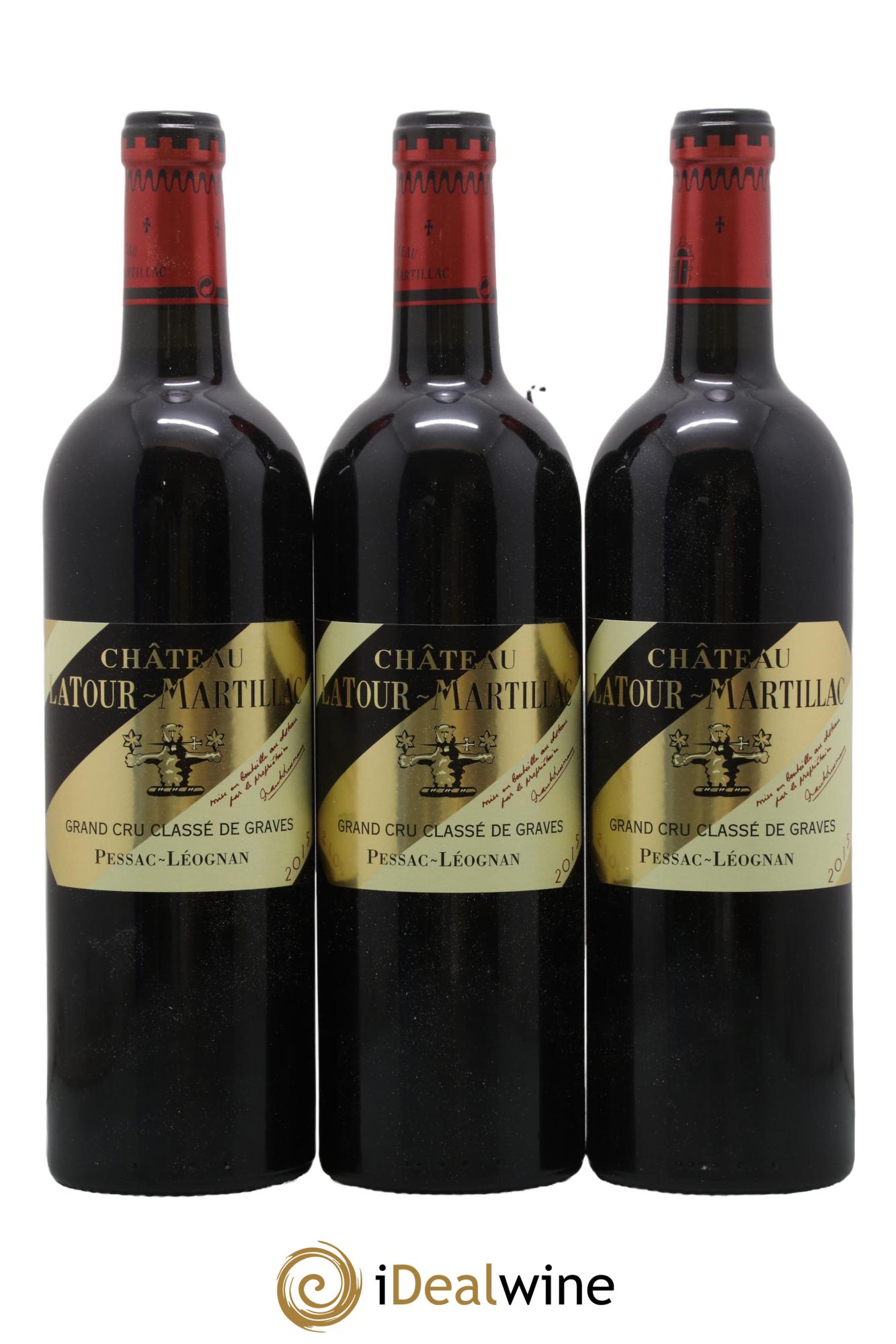 Château Latour-Martillac Cru Classé de Graves 2015 - Lot de 6 bouteilles - 2