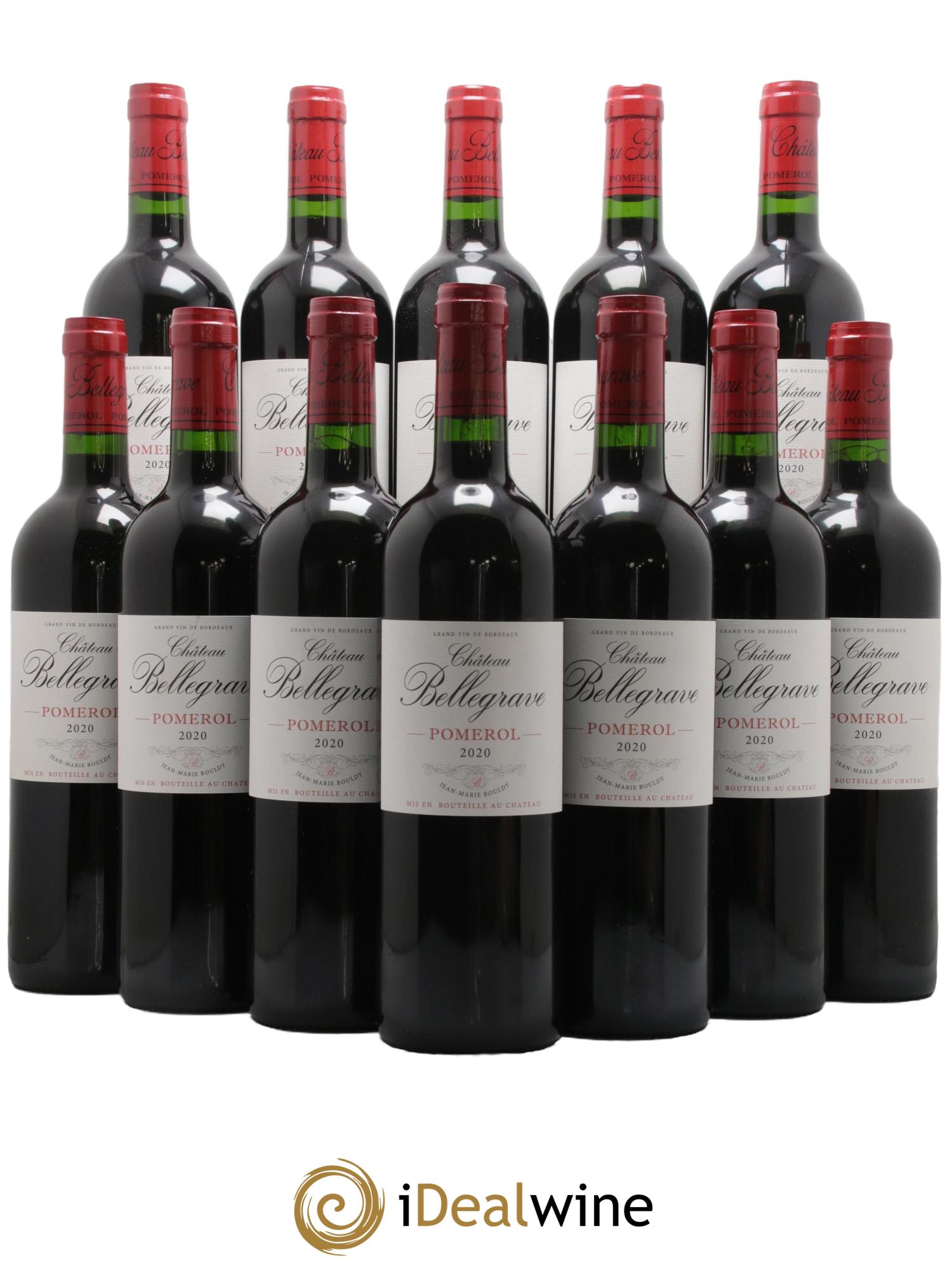 Château Bellegrave 2020 - Lot de 12 bouteilles - 0