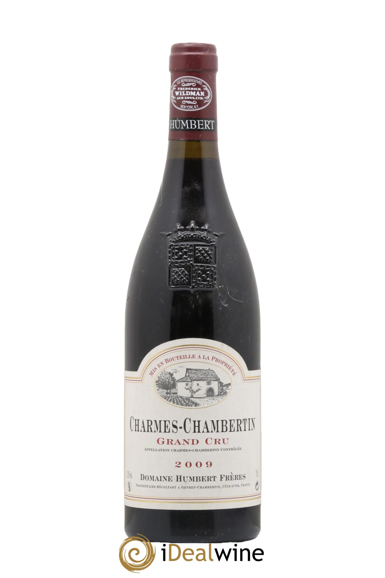Charmes-Chambertin Grand Cru Humbert (Domaine) 2009 - Lot de 1 bouteille - 0