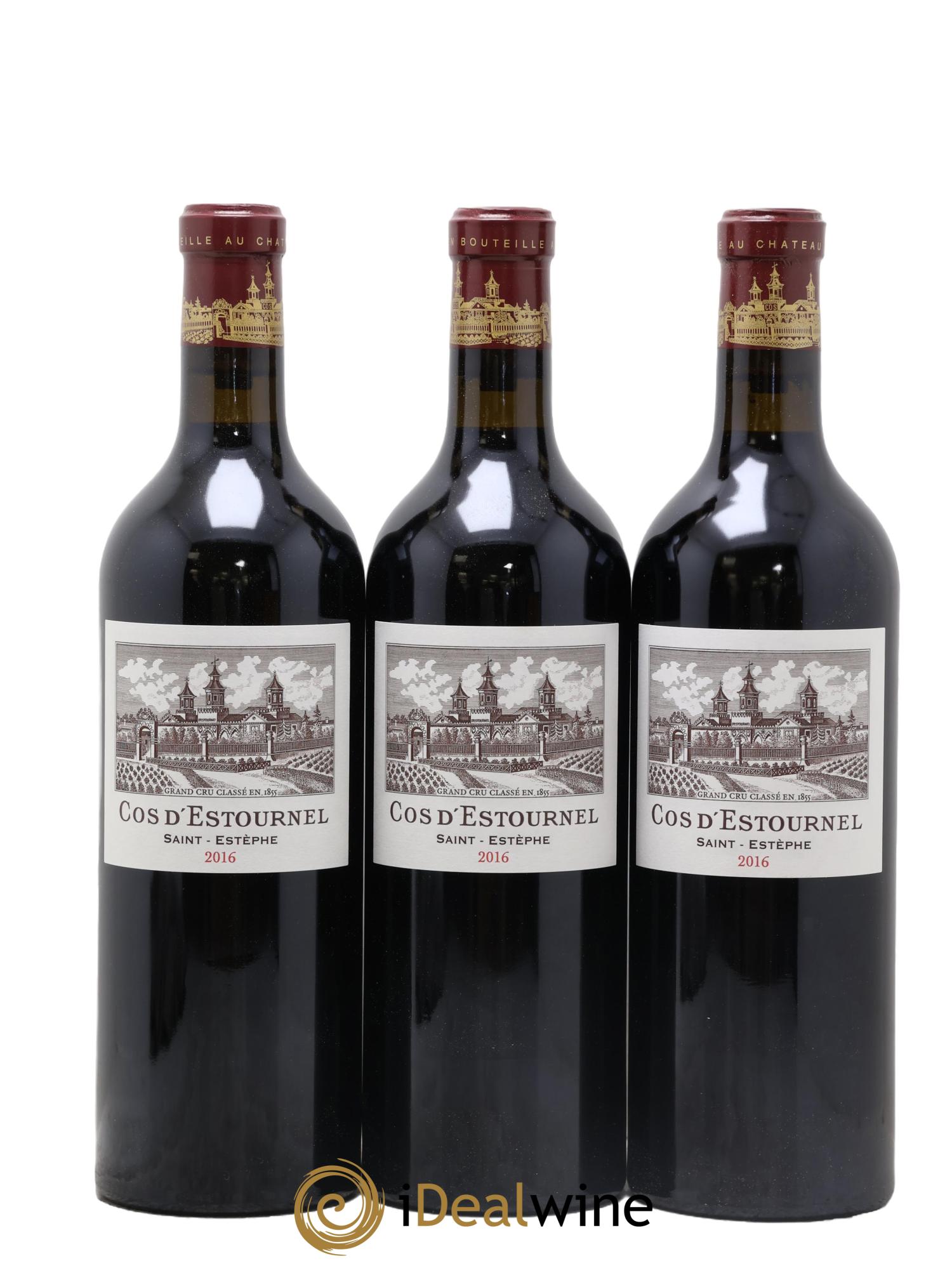 Cos d'Estournel 2ème Grand Cru Classé  2016 - Lot de 6 bouteilles - 3