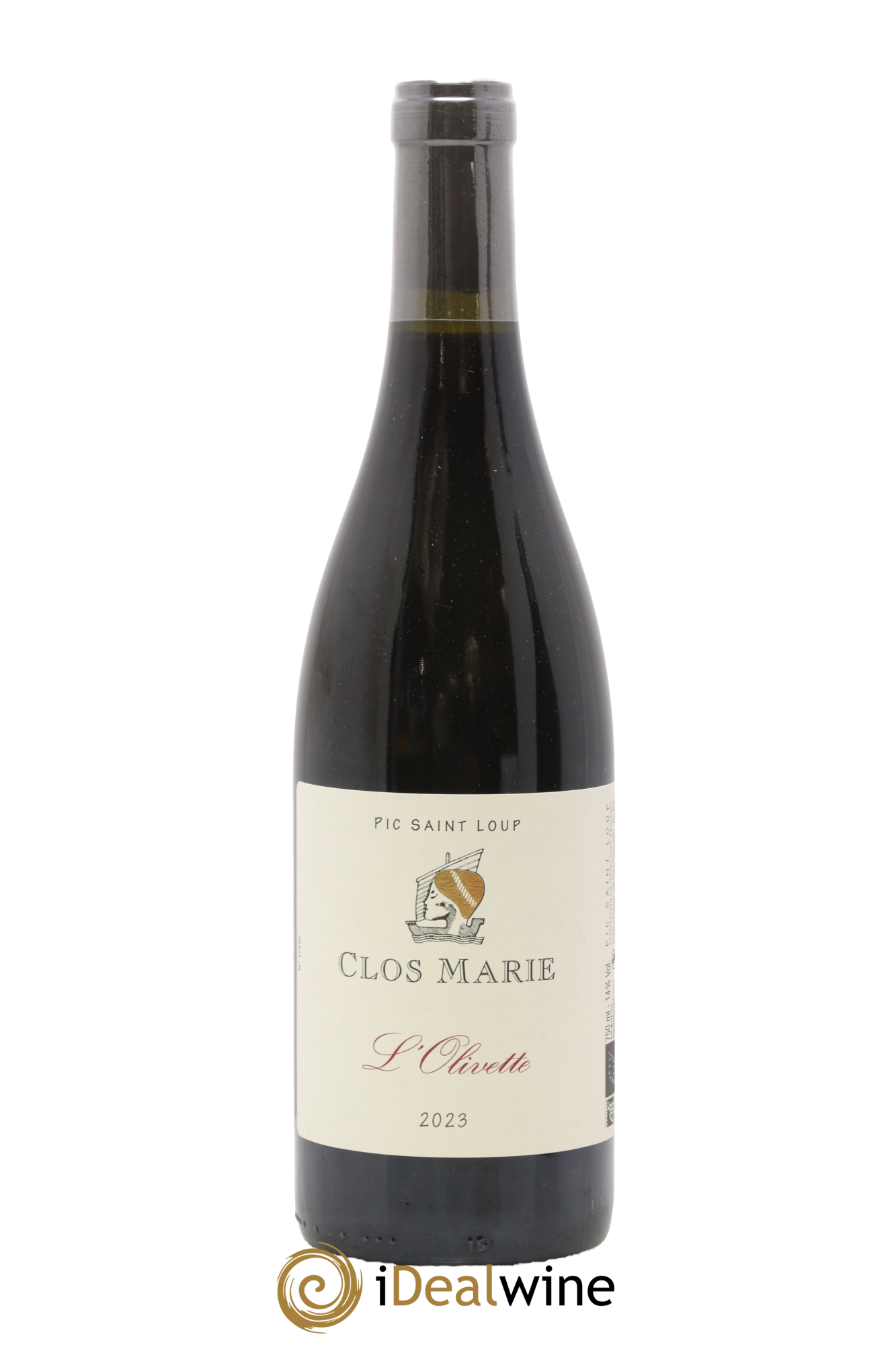 Pic Saint-Loup Clos Marie Olivette Christophe Peyrus et Françoise Julien 2023 - Posten von 1 Flasche - 0