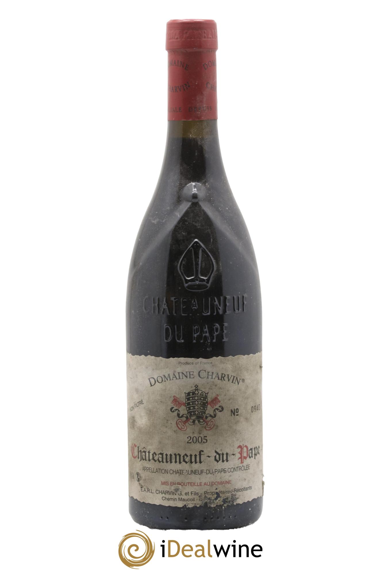 Châteauneuf-du-Pape Charvin (Domaine) 2005 - Posten von 1 Flasche - 0
