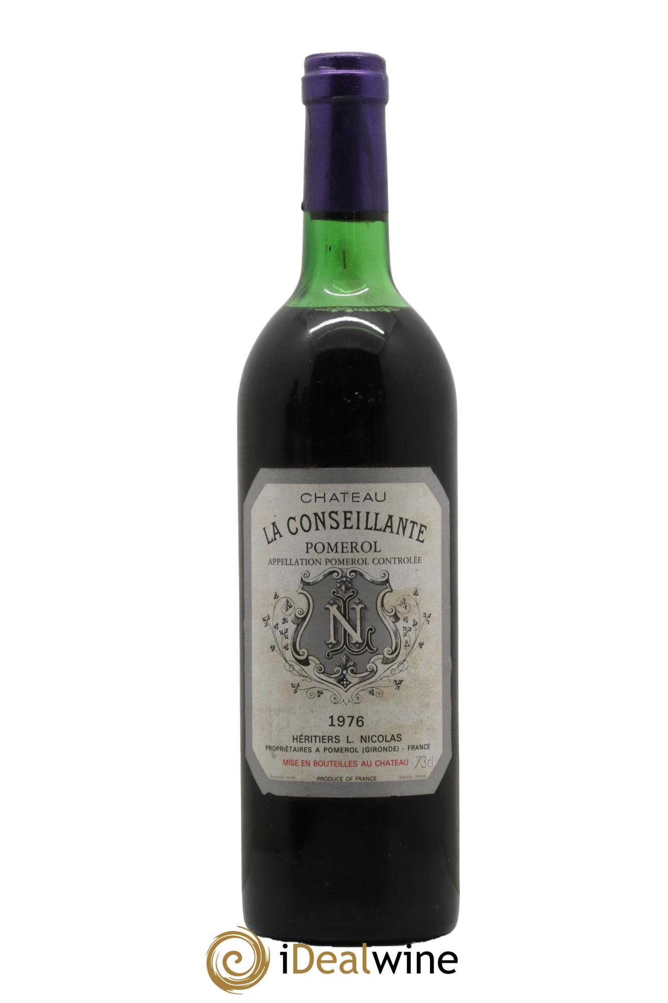 Château la Conseillante 1976 - Lot de 1 bouteille - 0