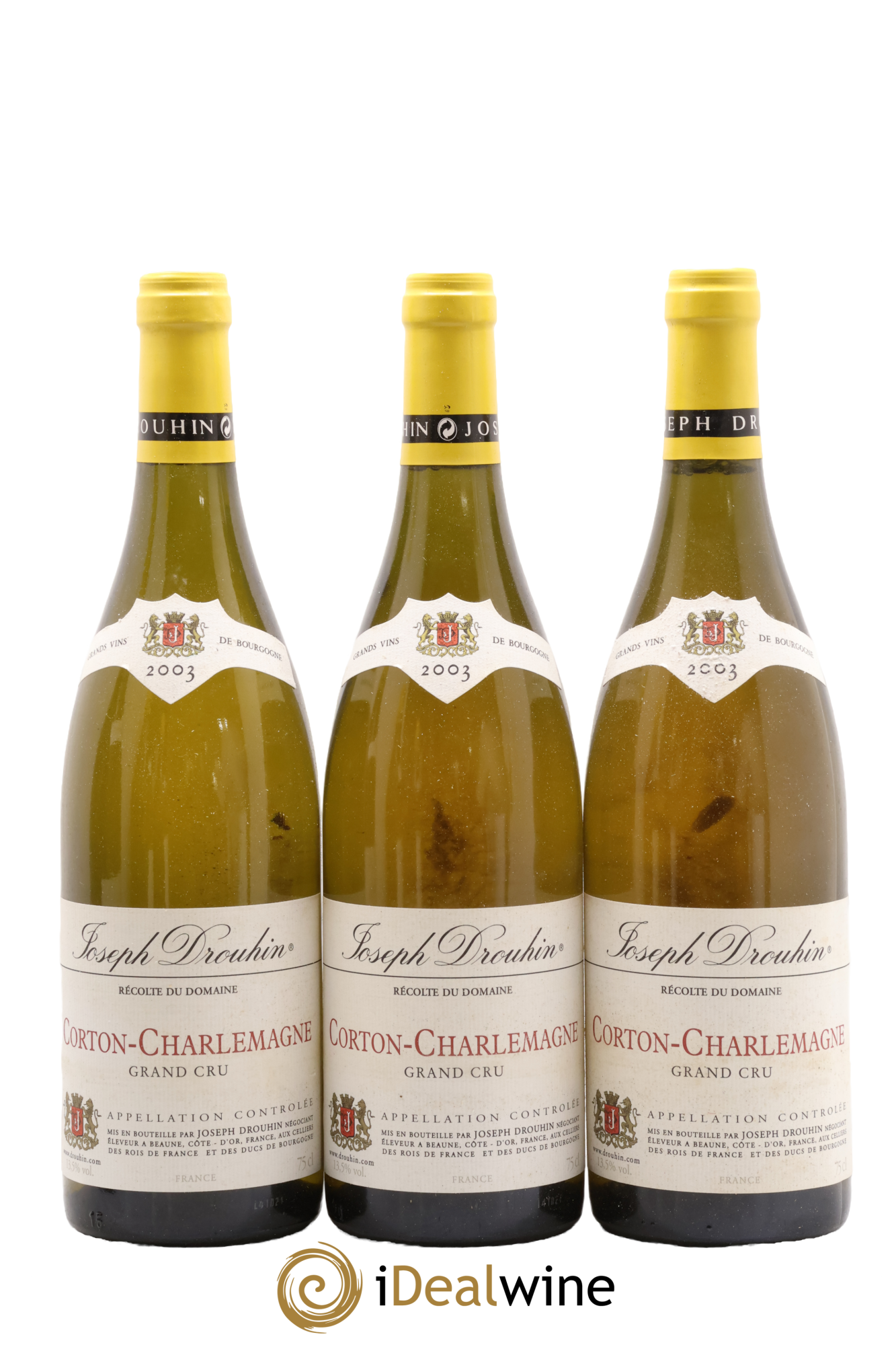 Corton-Charlemagne Grand Cru Joseph Drouhin 2003 - Lotto di 6 bottiglie - 2