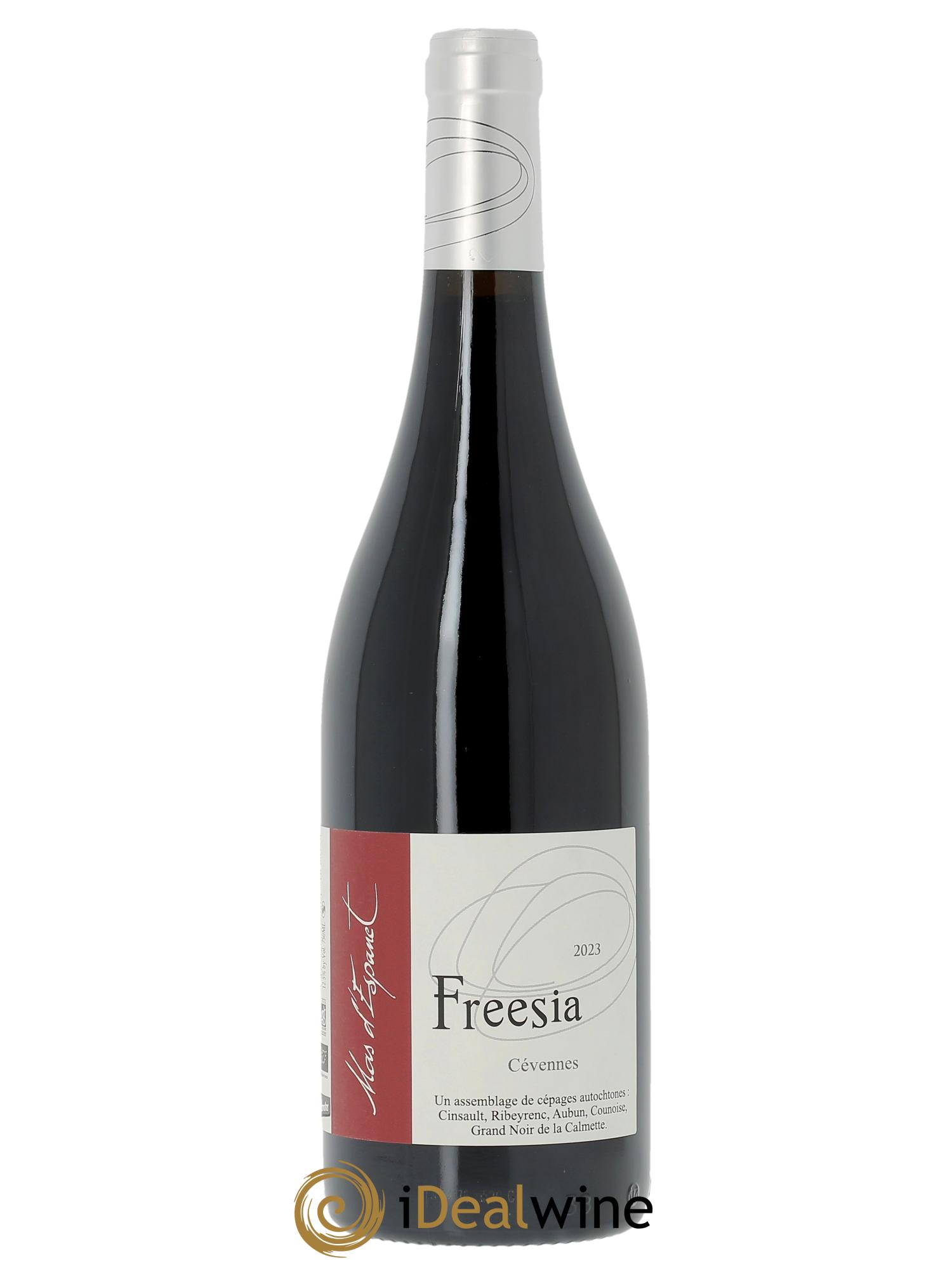IGP Cévennes Mas d'Espanet Freesia 2023 - Lot de 1 bouteille - 0