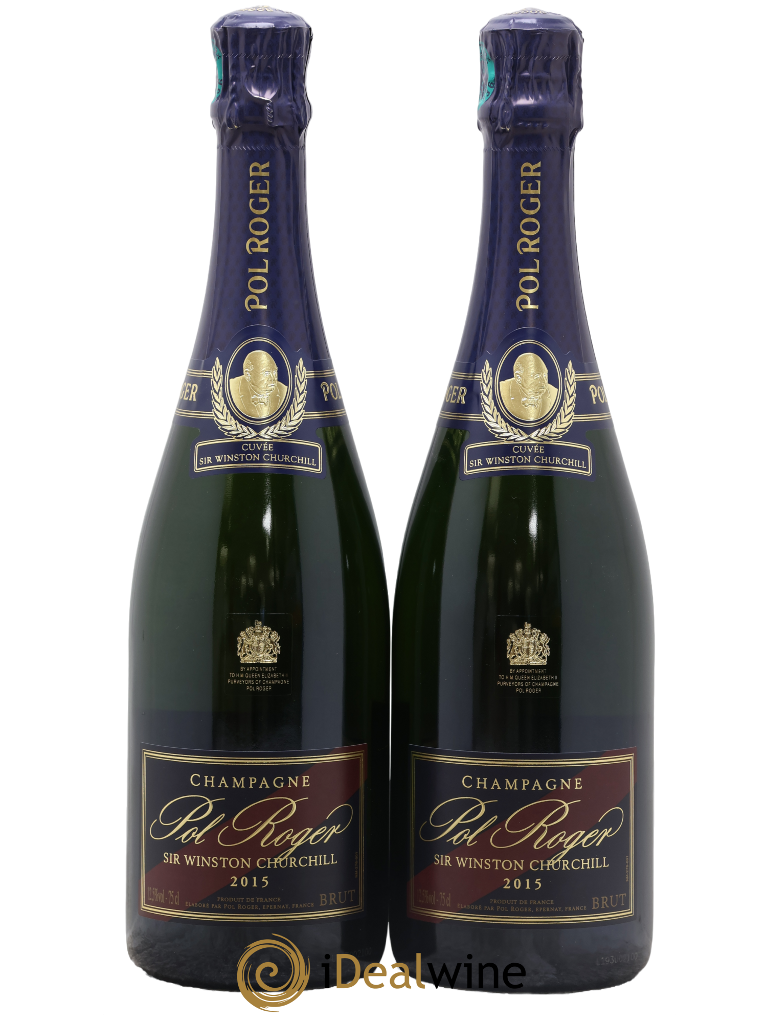 Cuvée Winston Churchill Pol Roger 2015 - Lot of 2 bottles - 1