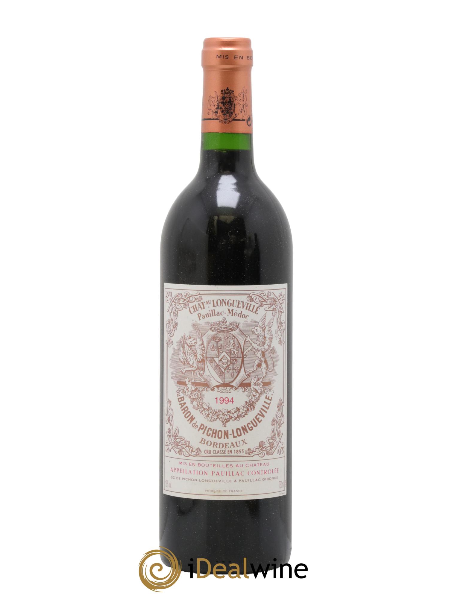 Pichon Longueville Baron 2ème Grand Cru Classé 1994 - Lot of 1 bottle - 0