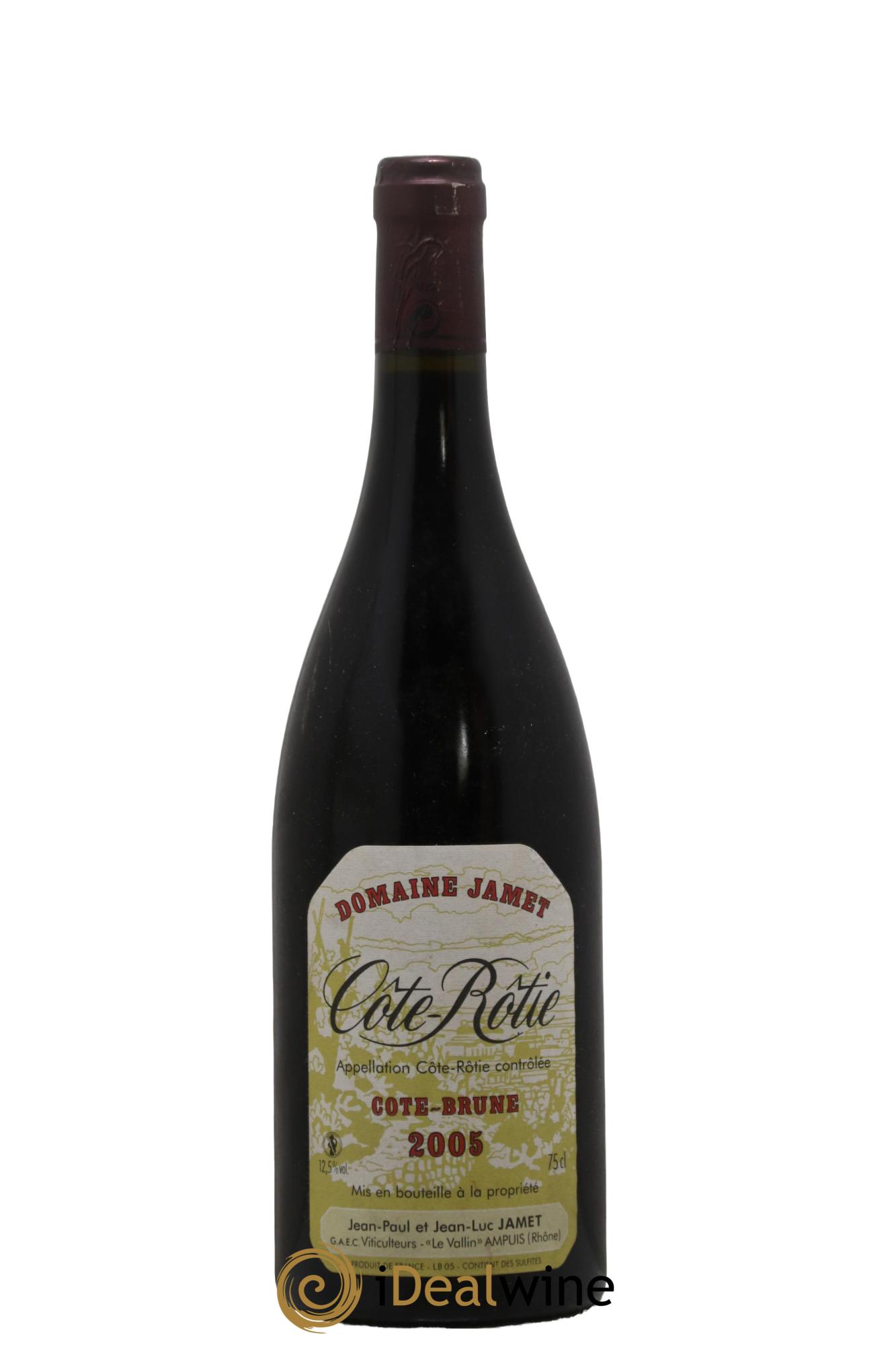 Côte-Rôtie Côte Brune Jamet (Domaine) 2005 - Lotto di 1 bottiglia - 0