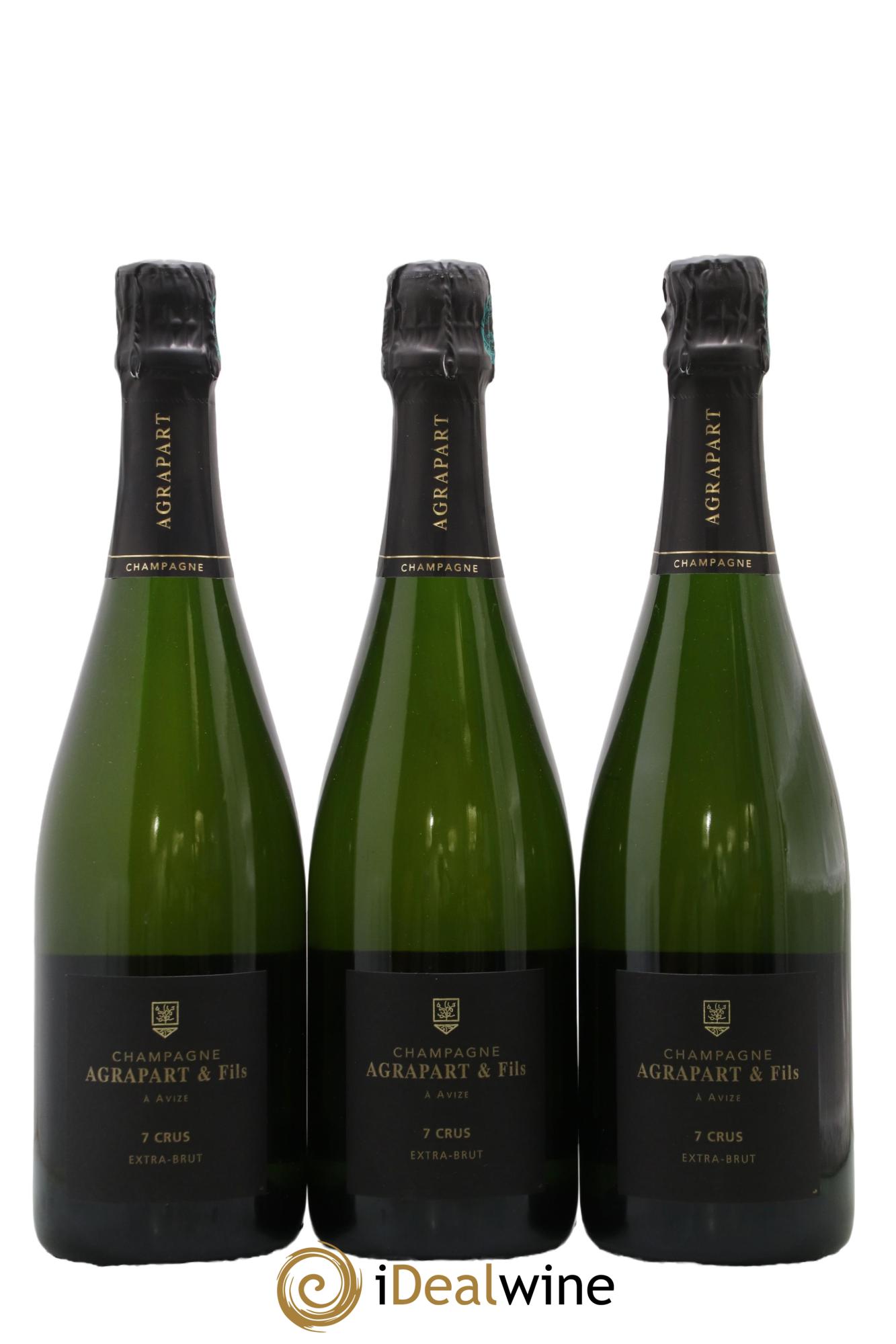 7 Crus Brut Agrapart & Fils - Lot de 3 bouteilles - 0