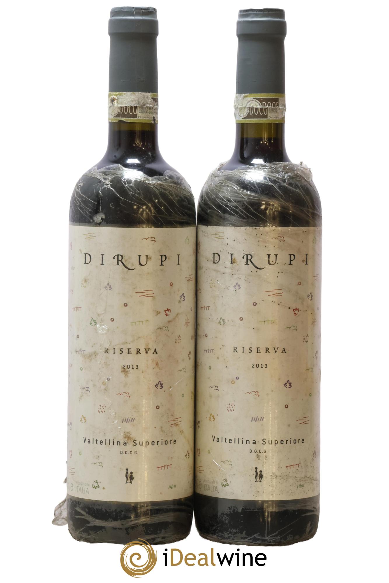 Italie Valtellina Superiore Riserva Domaine Dirupi 2013 - Lot de 2 bouteilles - 0