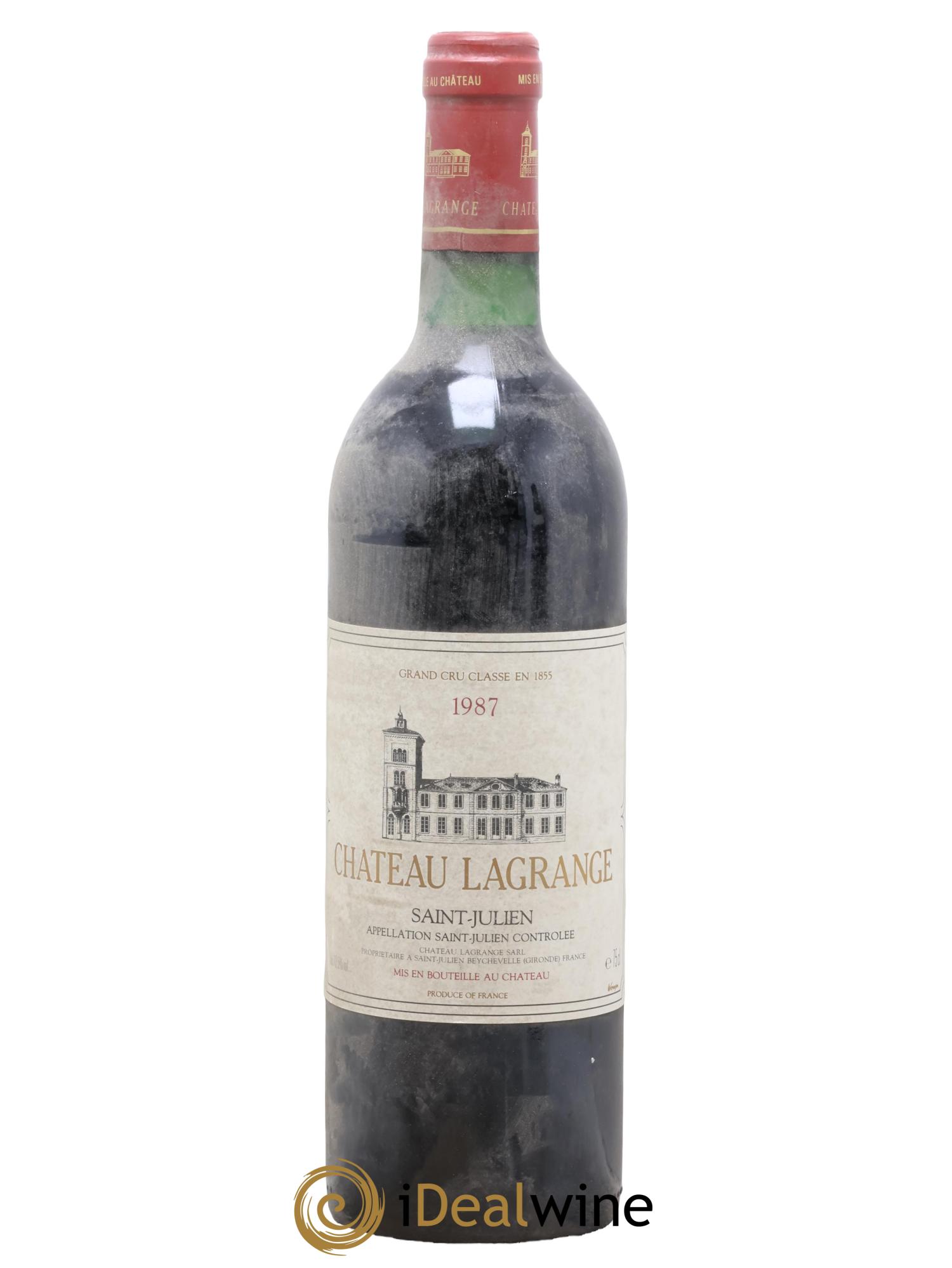 Château Lagrange 3ème Grand Cru Classé 1987 - Lot de 1 bouteille - 0